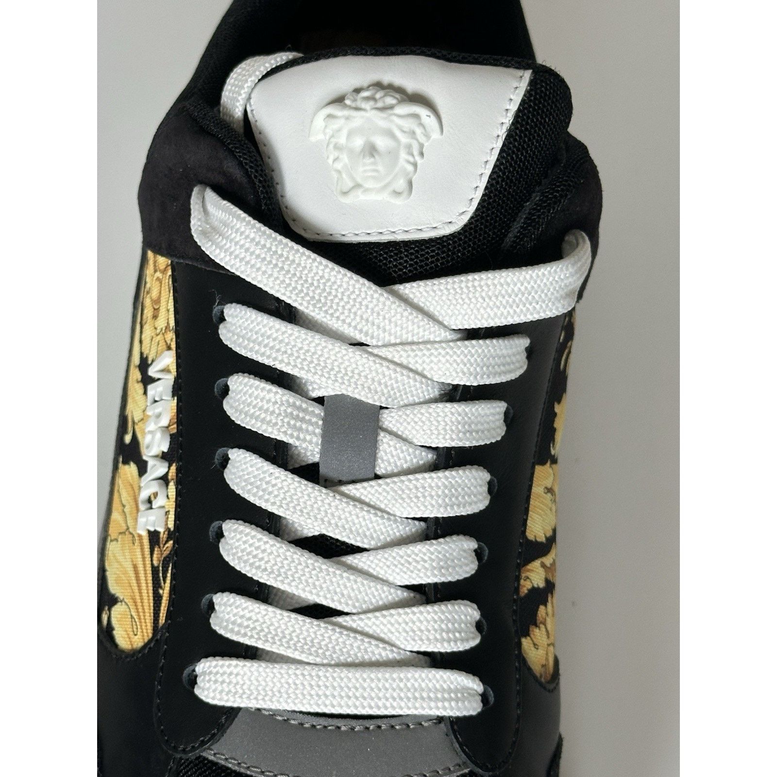 Versace Versace Medusa Men’s Black/Gold Sneakers 12 US 1011942 Size US 12 / EU 45 - 6 Thumbnail