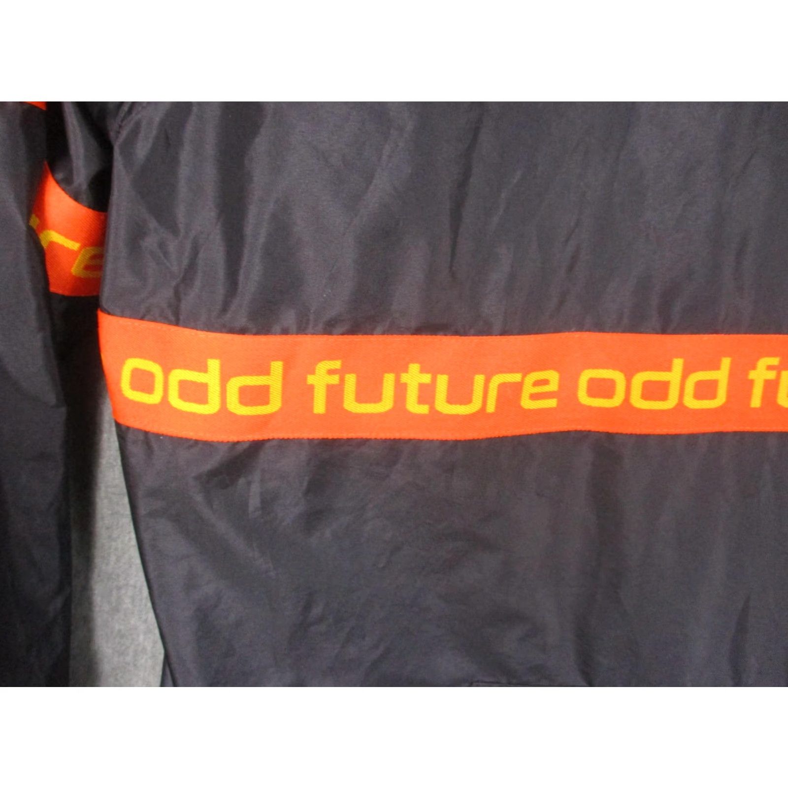 Odd Future VINTAGE not; wait. The item is Odd Future jacket mens small black purple hooded windbreaker anorak pullover Size US S / EU 44-46 / 1 - 4 Thumbnail