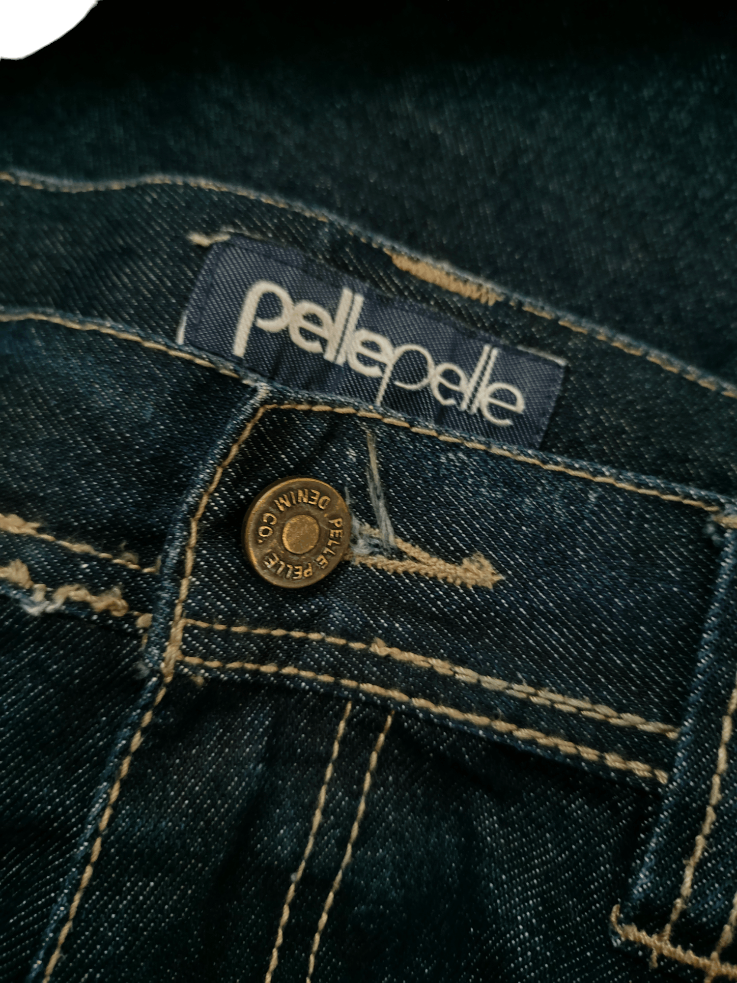 Pelle Pelle Vintage Y2k Pelle Pelle Baggy Denim Jeans Wide Leg Jnco Styl Size US 36 / EU 52 - 16 Thumbnail