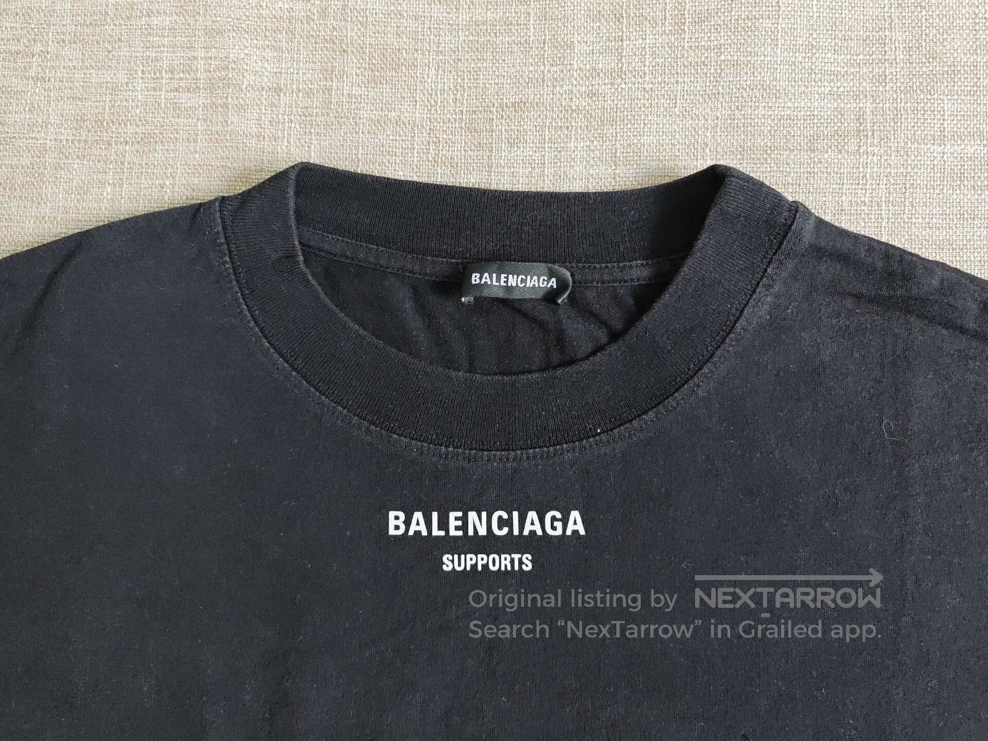 Balenciaga Balenciaga Wheat Ear Short-Sleeve T-Shirt. Size US S / EU 44-46 / 1 - 3 Thumbnail