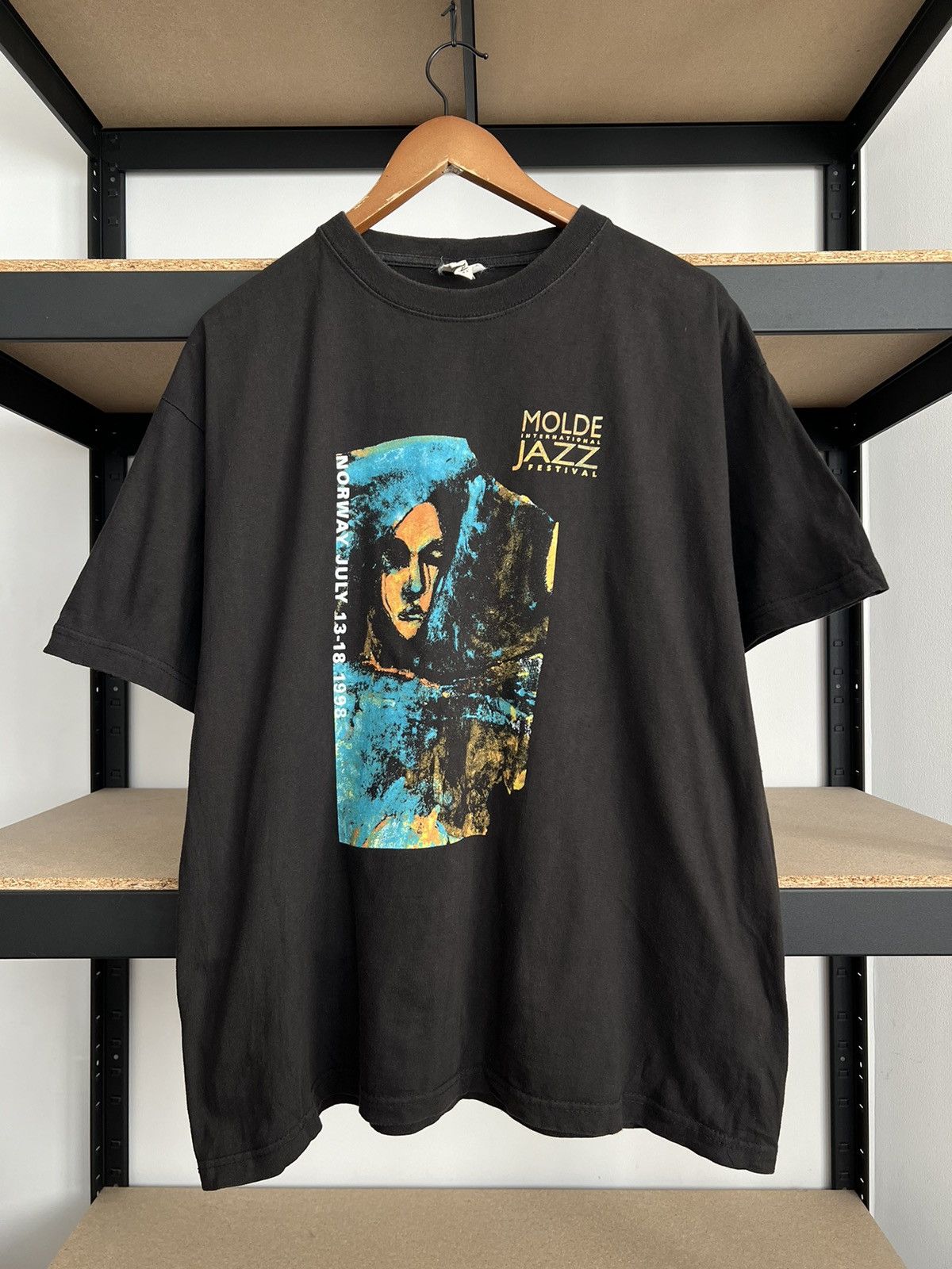 Vintage Vintage 1998 Molde International Jazz Festival MIJF T-shirt Size US XL / EU 56 / 4 - 3 Thumbnail