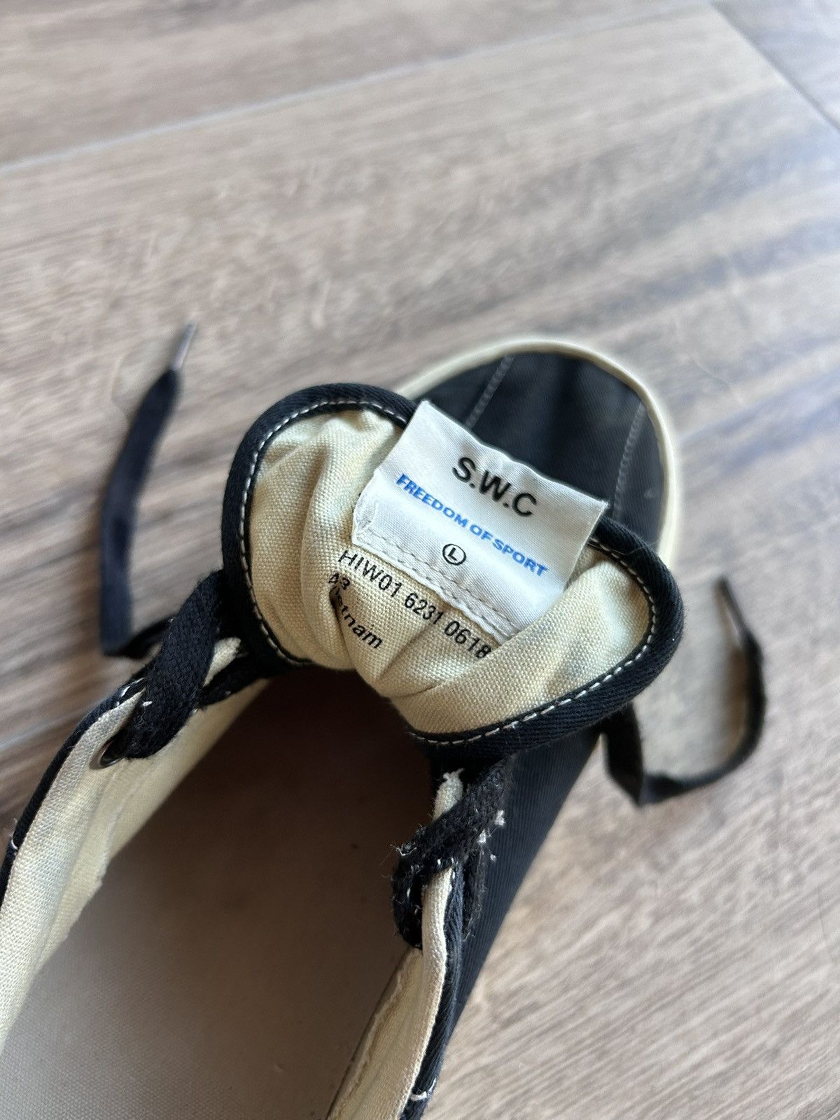 Stepney Workers Club Stepney Workers Club Sneakers Dellow canvas black Size US 9.5 / EU 42-43 - 8 Thumbnail