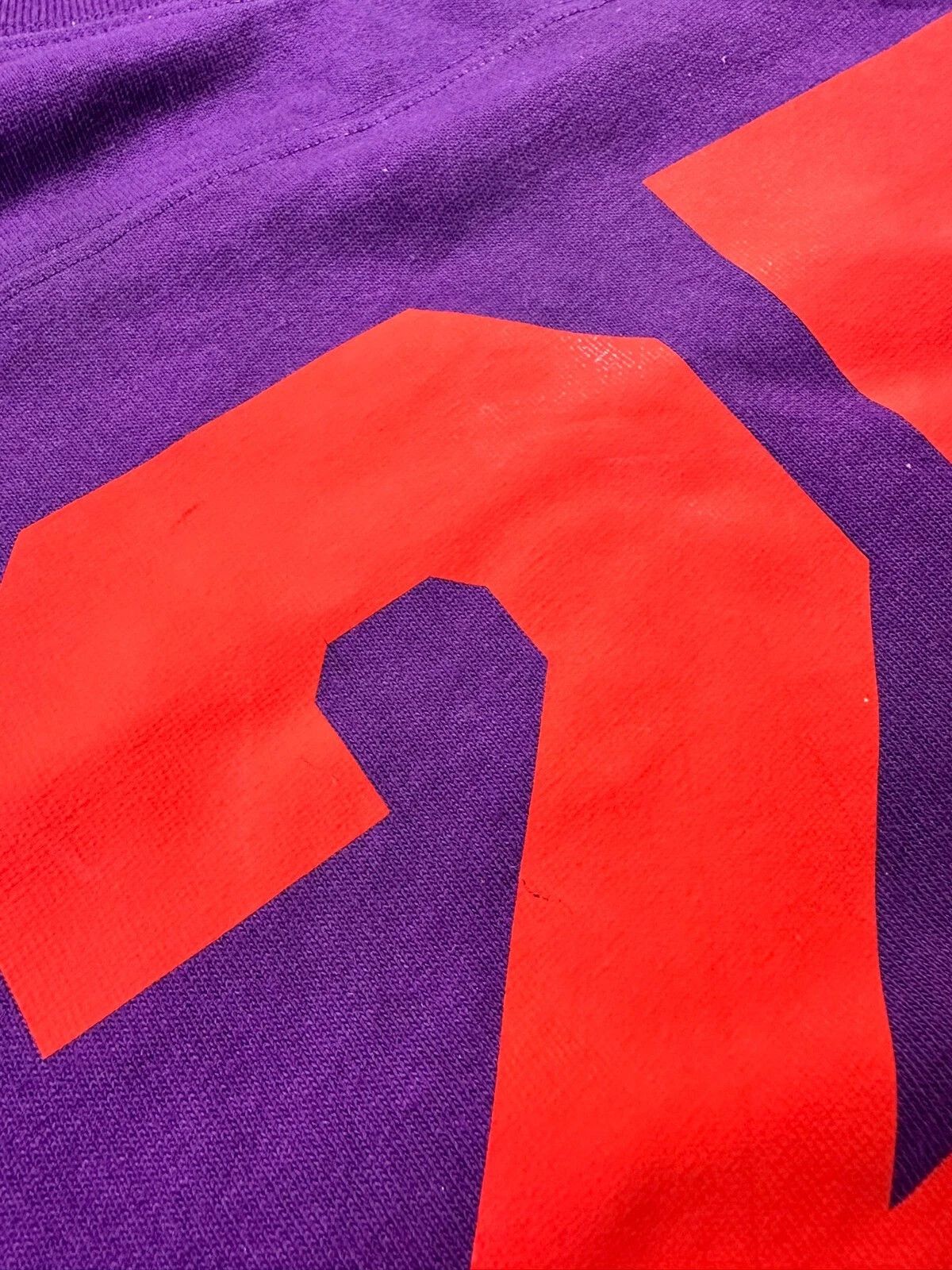 Gucci Gucci T-Shirt Football Logo 1921 Maison De L'Amour Purple Size US XXS / EU 40 - 15 Thumbnail