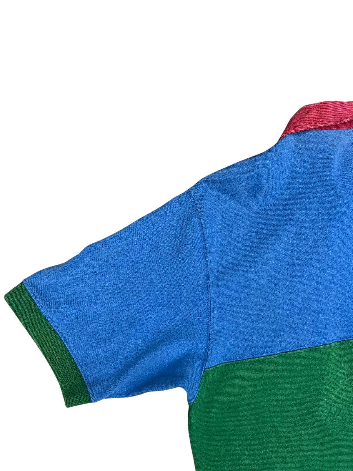 Polo Ralph Lauren Vintage 90s Polo Ralph Lauren RLPC67 Spell Out Rugby Shirt Size US L / EU 52-54 / 3 - 15 Thumbnail