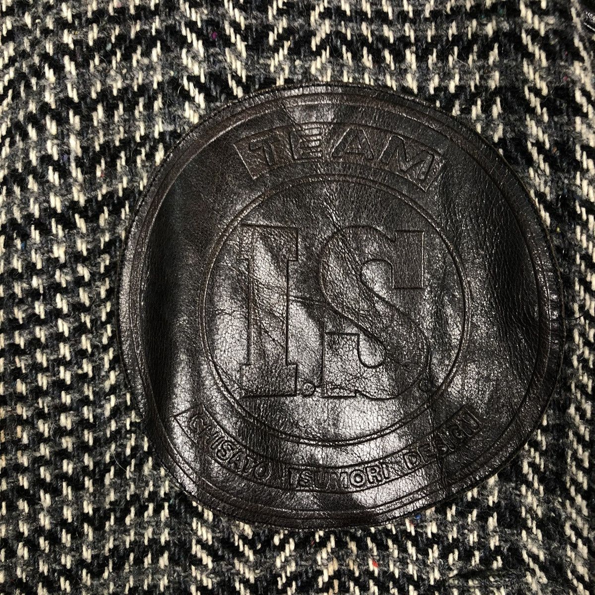 Issey Miyake 🔥VINTAGE 80’s WOOL HERRINGBONE BOMBER JACKET ISSEY MIYAKE Size US M / EU 48-50 / 2 - 21 Thumbnail