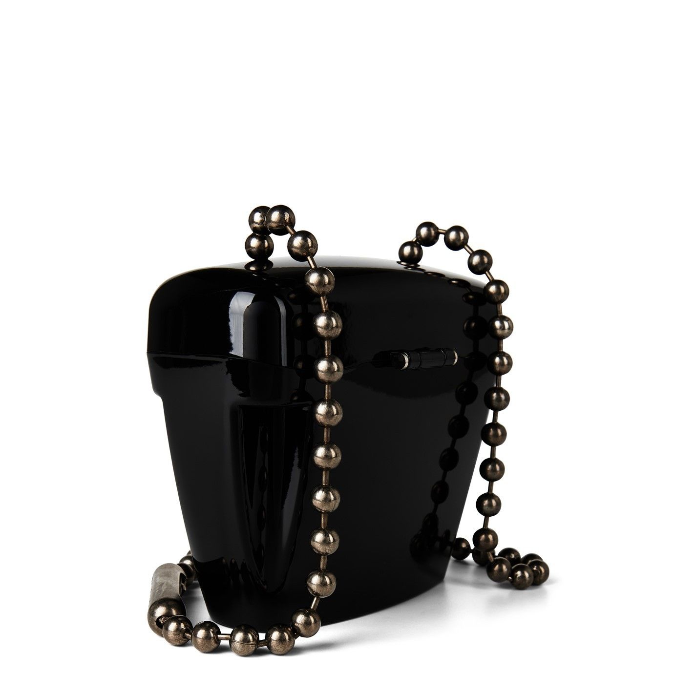 Palm Angels o1g2r1mq0325 Size: OS / Mini Padlock Bag in Black & White Size ONE SIZE - 2 Thumbnail