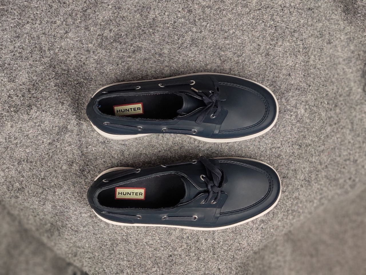 Hunter Hunter original Deck Casual Shoes Waterproof Navy Blue Size US 10 / EU 43 - 14 Thumbnail