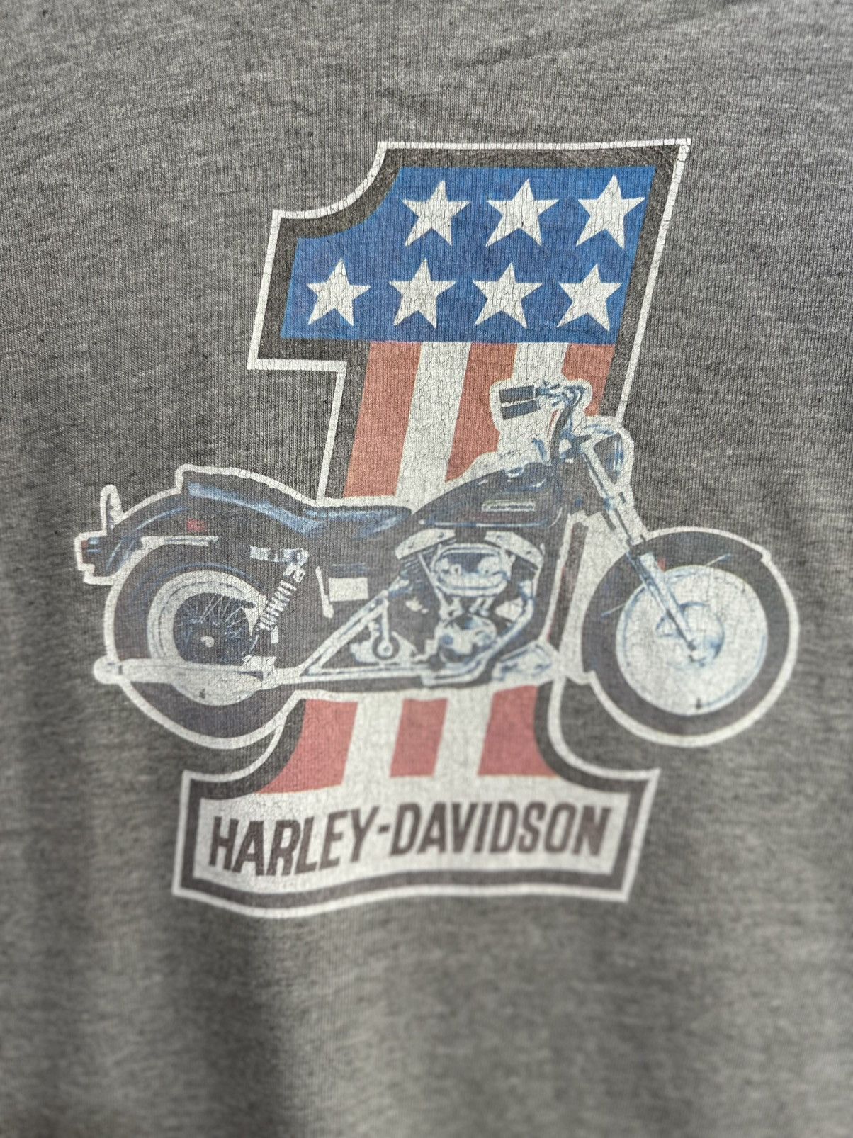 Harley Davidson Vintage Harley Davidson Faded Tee Size US M / EU 48-50 / 2 - 2 Thumbnail