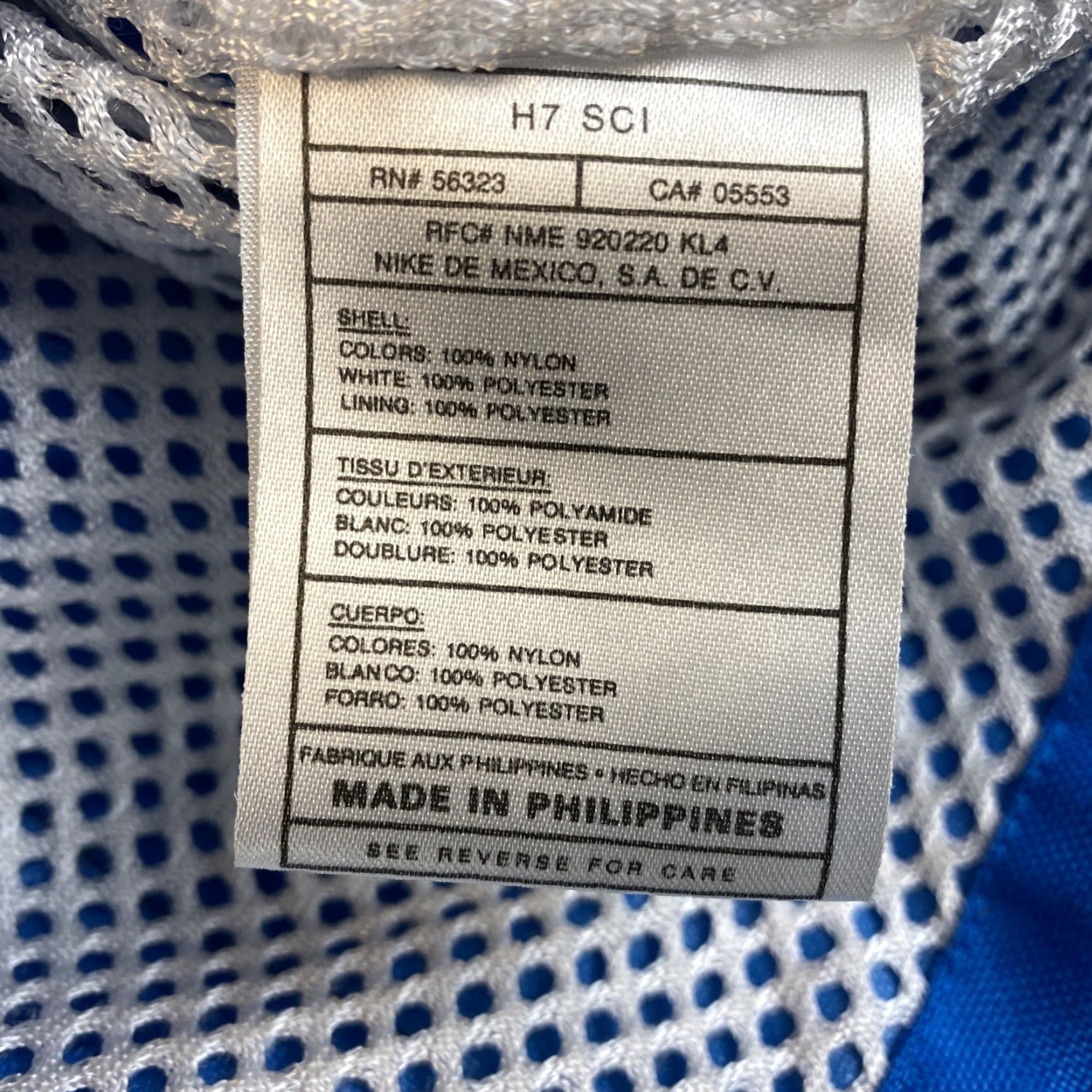 Nike Nike Windbreaker Jacket Mens M Long Sleeve Casual Full Zip Blue Outdoor Size US M / EU 48-50 / 2 - 6 Thumbnail