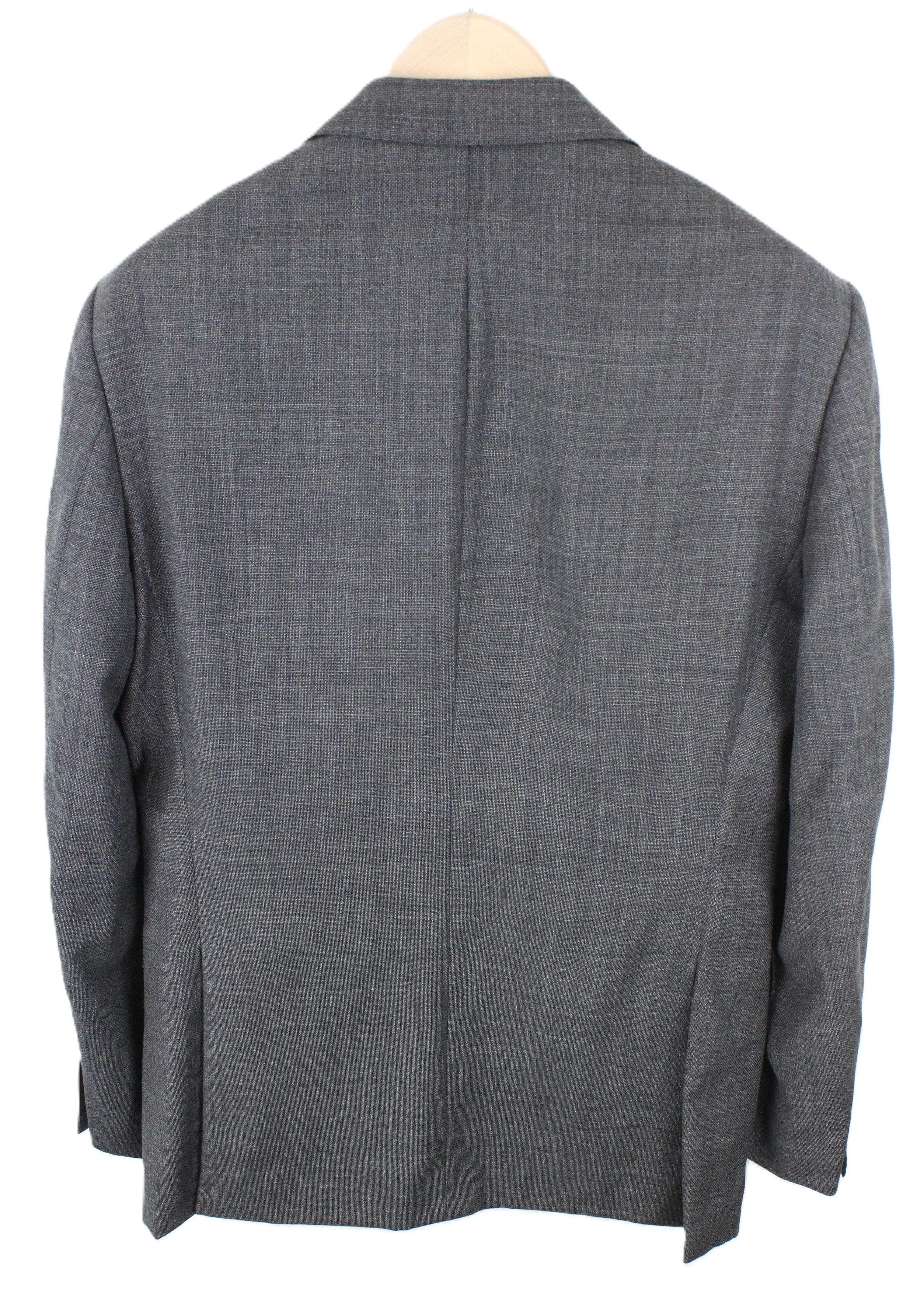Suitsupply NAPOLI UK40L Grey Wool Super 110's Blazer 61907 Size 40L - 4 Thumbnail
