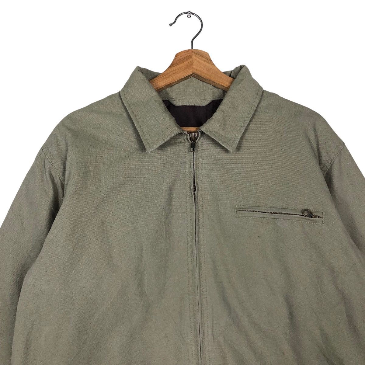 Japanese Brand 🔥90’s Vintage Chore Work Jacket Inspire Issey Miyake Japan Size US L / EU 52-54 / 3 - 2 Thumbnail