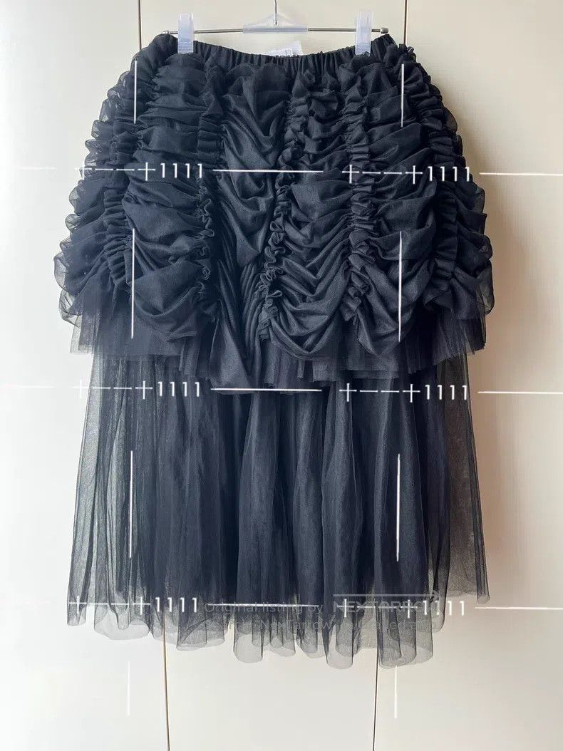 Comme des Garcons Comme Des Garcons size S Ruffled Elastic Waist Skirt Size 24" / US 00 / IT 34 - 5 Thumbnail