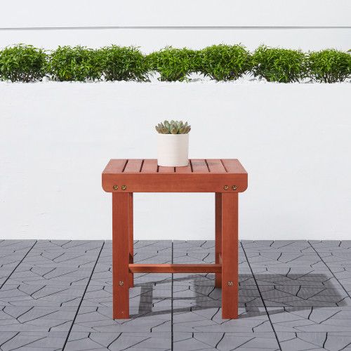 Designer × Homemade Malibu Outdoor Patio Wood Side Table Size US L / EU 52-54 / 3 - 3 Thumbnail