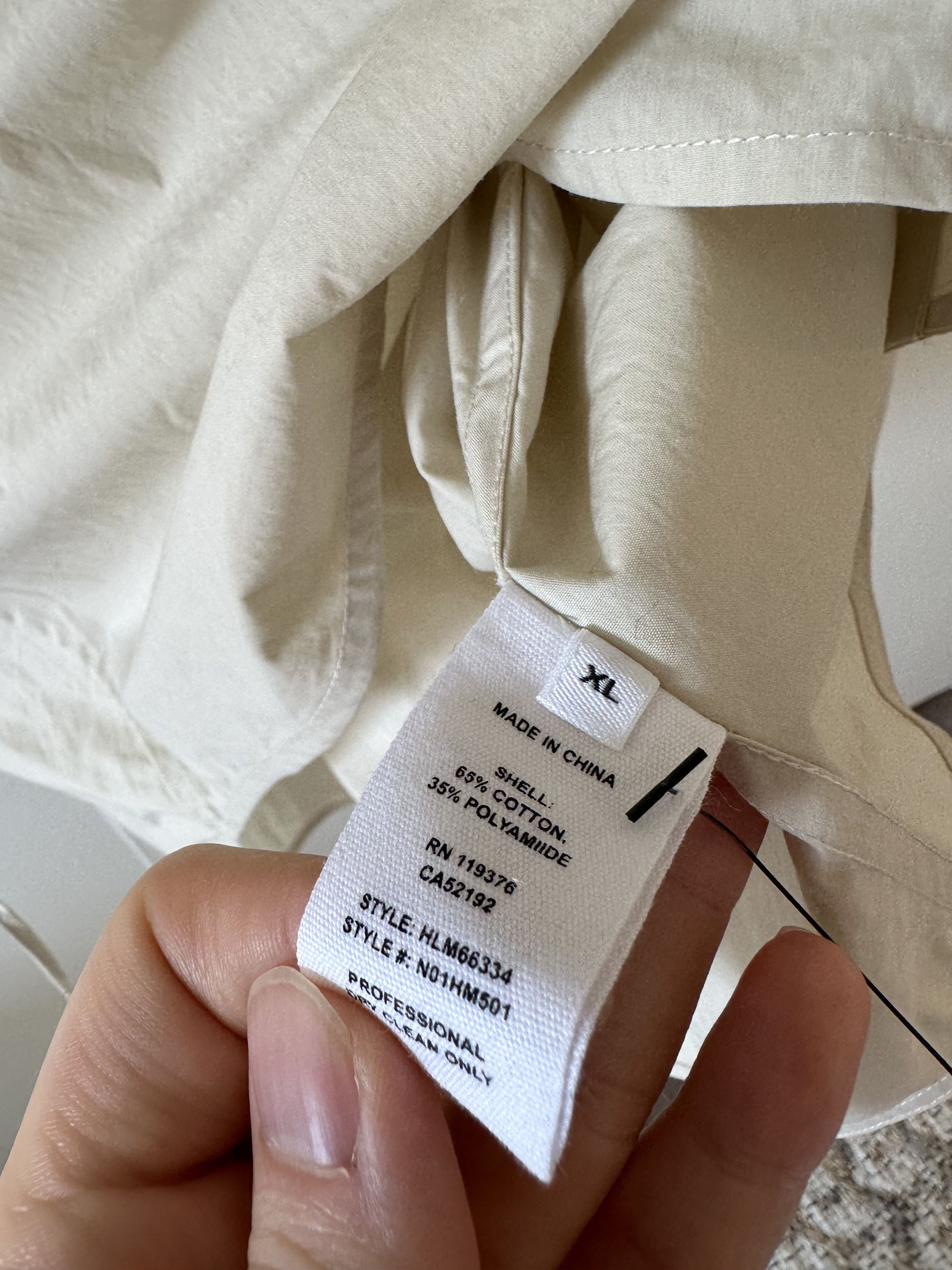 Helmut Lang Helmut Lang Tactical Overshirt Size US XXL / EU 58 / 5 - 5 Thumbnail