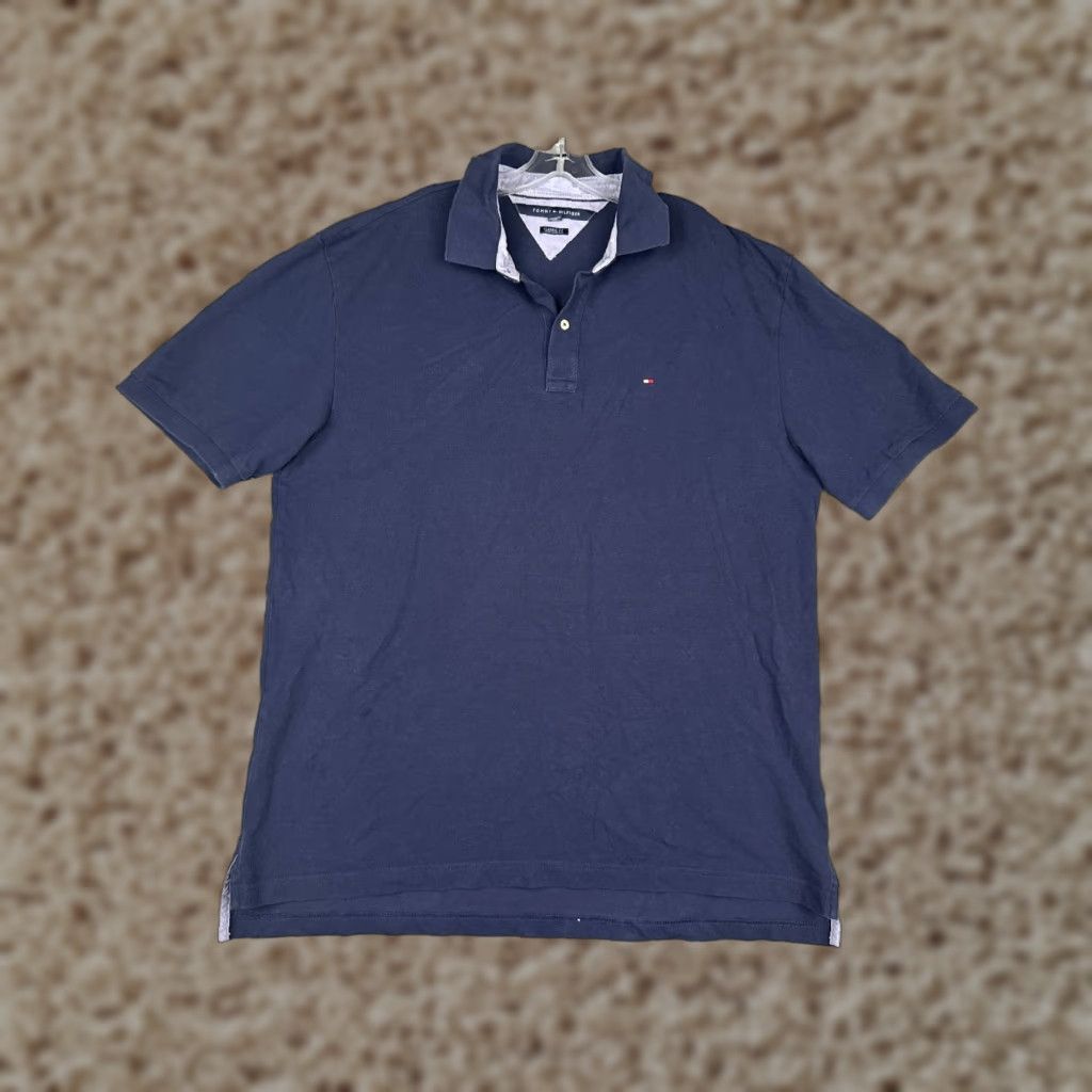 Tommy Hilfiger Tommy Hilfiger Polo Shirt Men 2XL Blue Classic Fit Short Sleeve Cotton Polo Shirt 2XL Mens Classic Polo Shirt Clothing Mens Polo Shirt Blue Size US XXL / EU 58 / 5 - 1 Thumbnail
