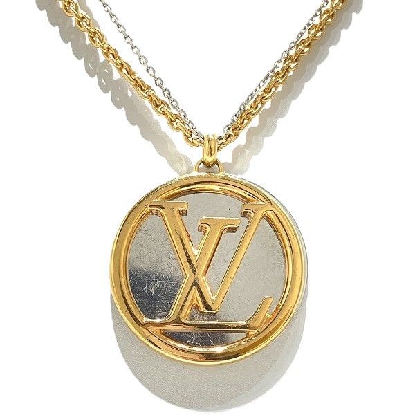 Louis Vuitton Louis Vuitton Louis Vuitton Louise Necklace M64281 Metal Necklace M64281 in Good Condition Size ONE SIZE - 1 Thumbnail