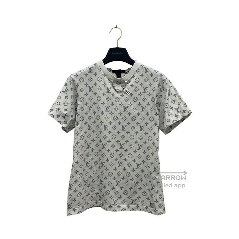 Louis Vuitton Louis Vuitton Old flower full print logo neckline chain sh Size US S / EU 44-46 / 1 - 1 Thumbnail