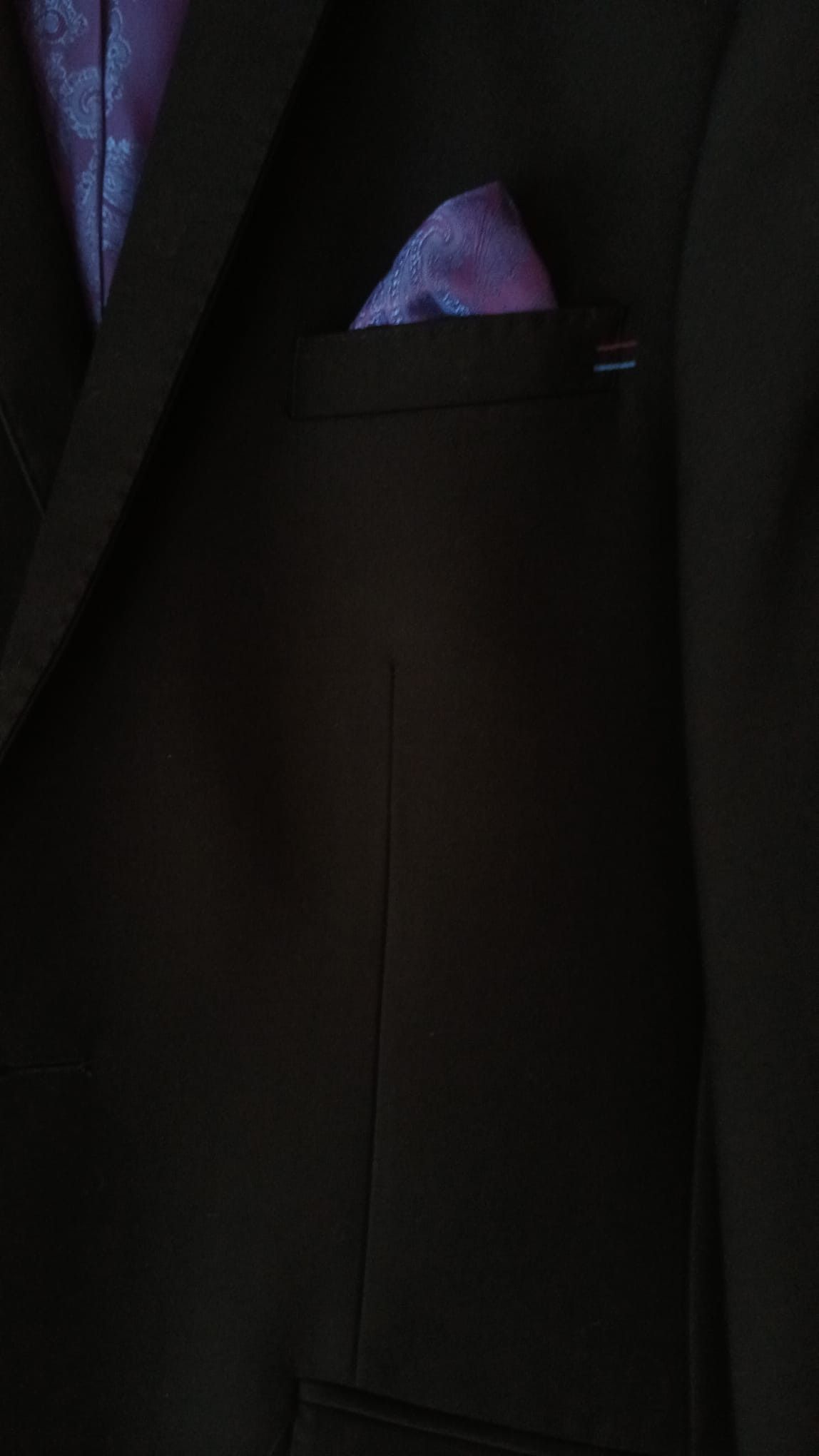 Other Black Slim Fit Wool Blend Blazer - New with tags Size 48S - 3 Thumbnail