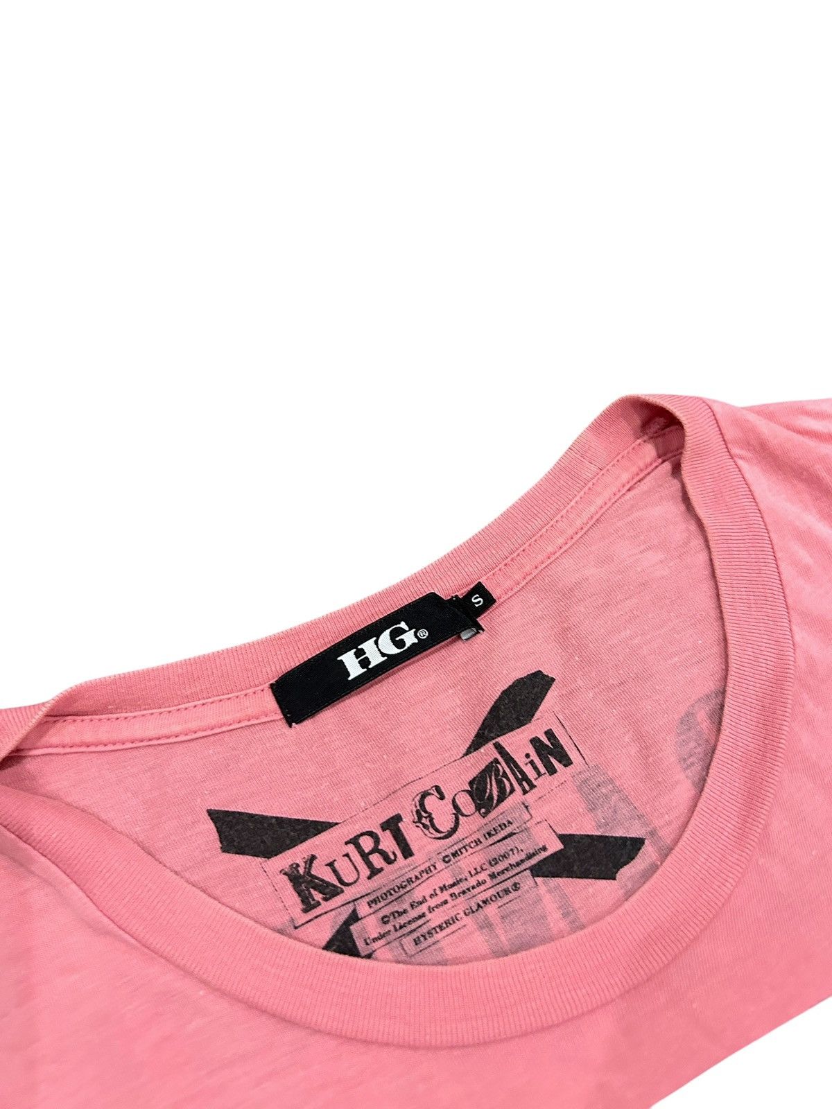 Hysteric Glamour Hysteric Glamour Kurt Cobain Pink Tee Grandma Take me home Size US S / EU 44-46 / 1 - 8 Thumbnail