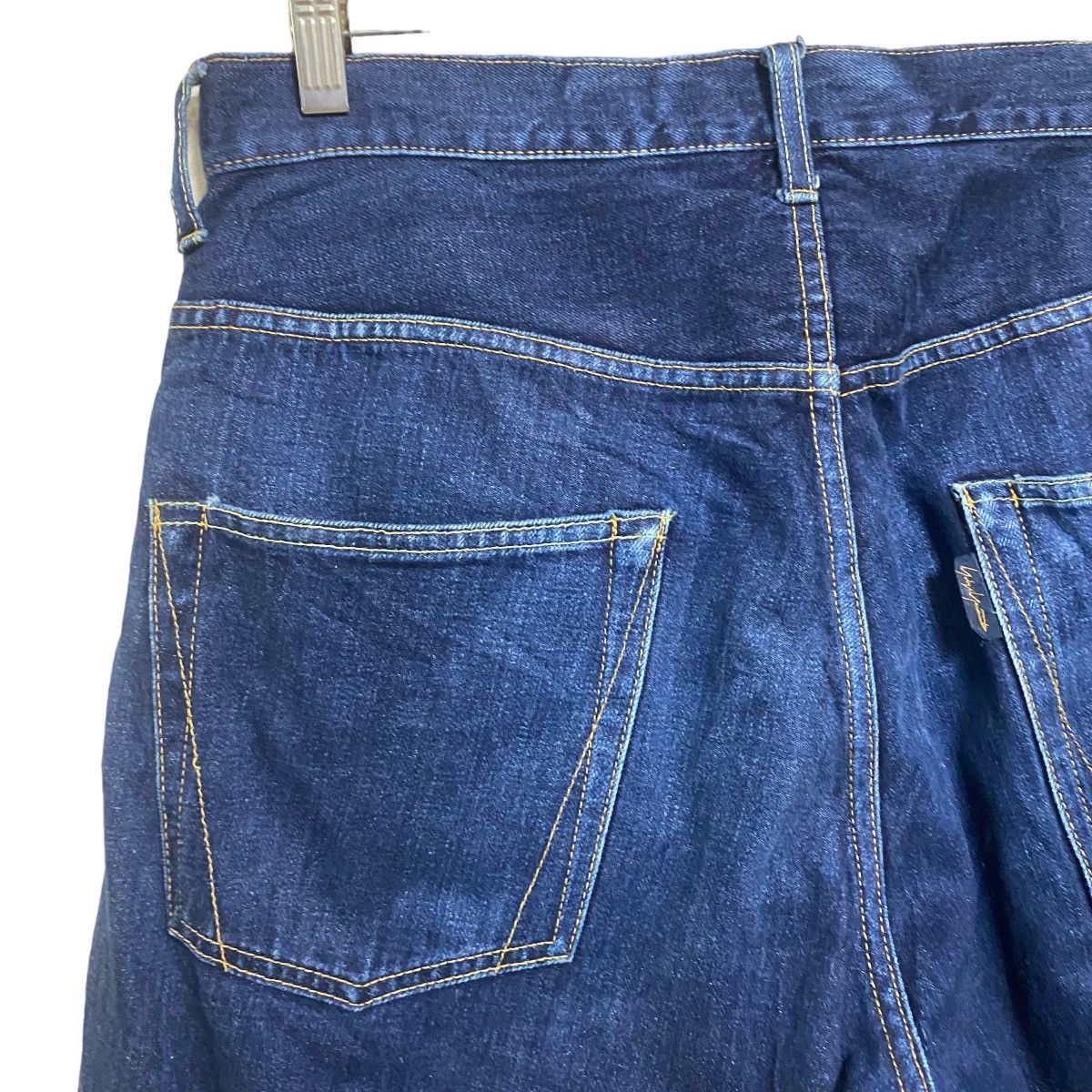 Yohji Yamamoto Vintage Yohji Yamamoto Pour Homme Asymmetrical Cropped Jeans Size US 32 / EU 48 - 11 Thumbnail