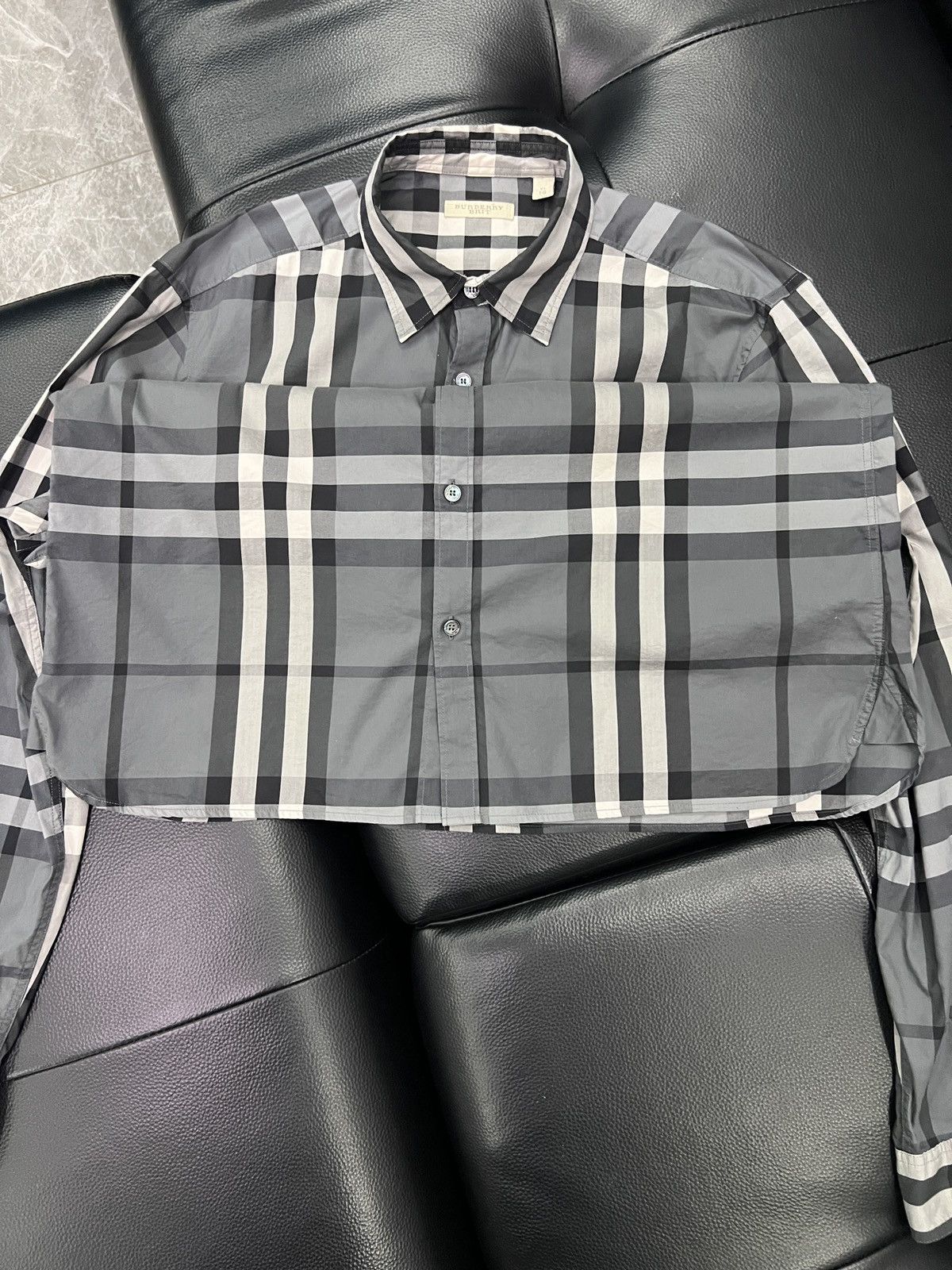 Burberry Burberry Check Pattern Shirt Size US XL / EU 56 / 4 - 4 Thumbnail