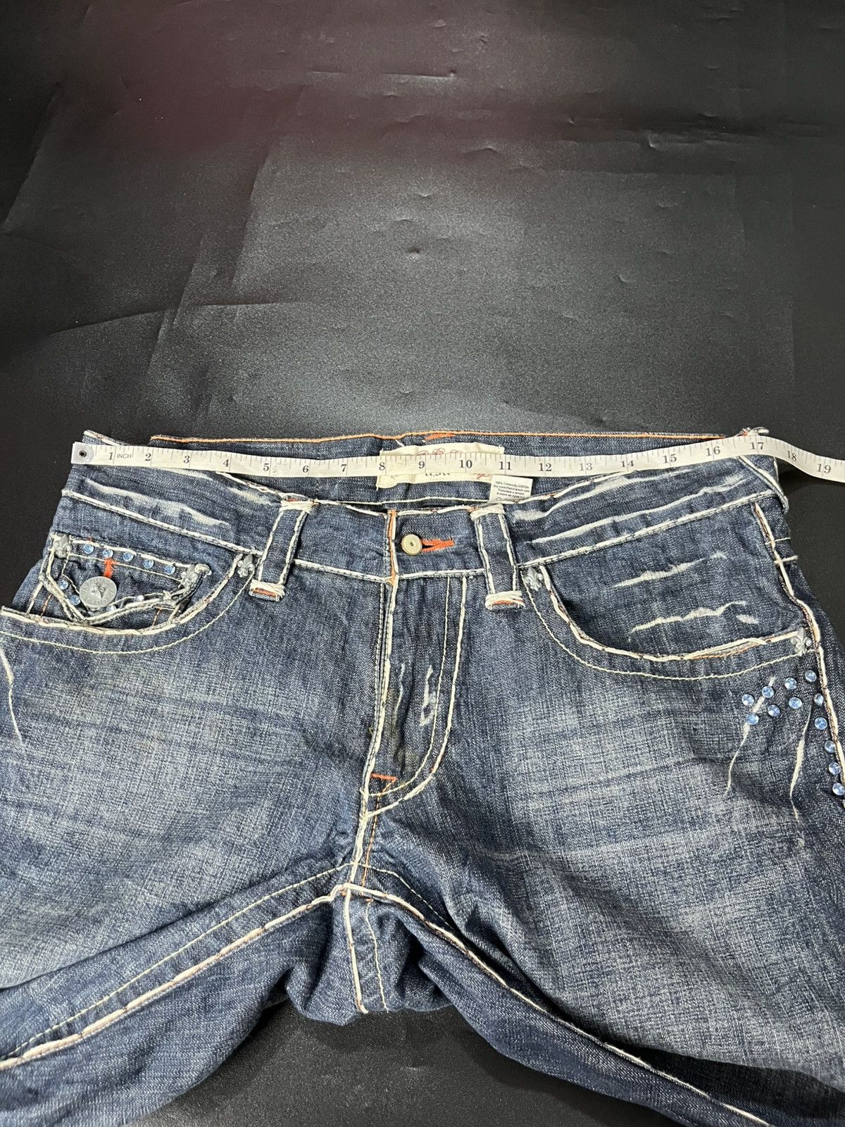 Hysteric Glamour × If Six Was Nine × Japanese Brand Japanese Super Flared Jeans Vazooka Usa Size US 32 / EU 48 - 13 Thumbnail