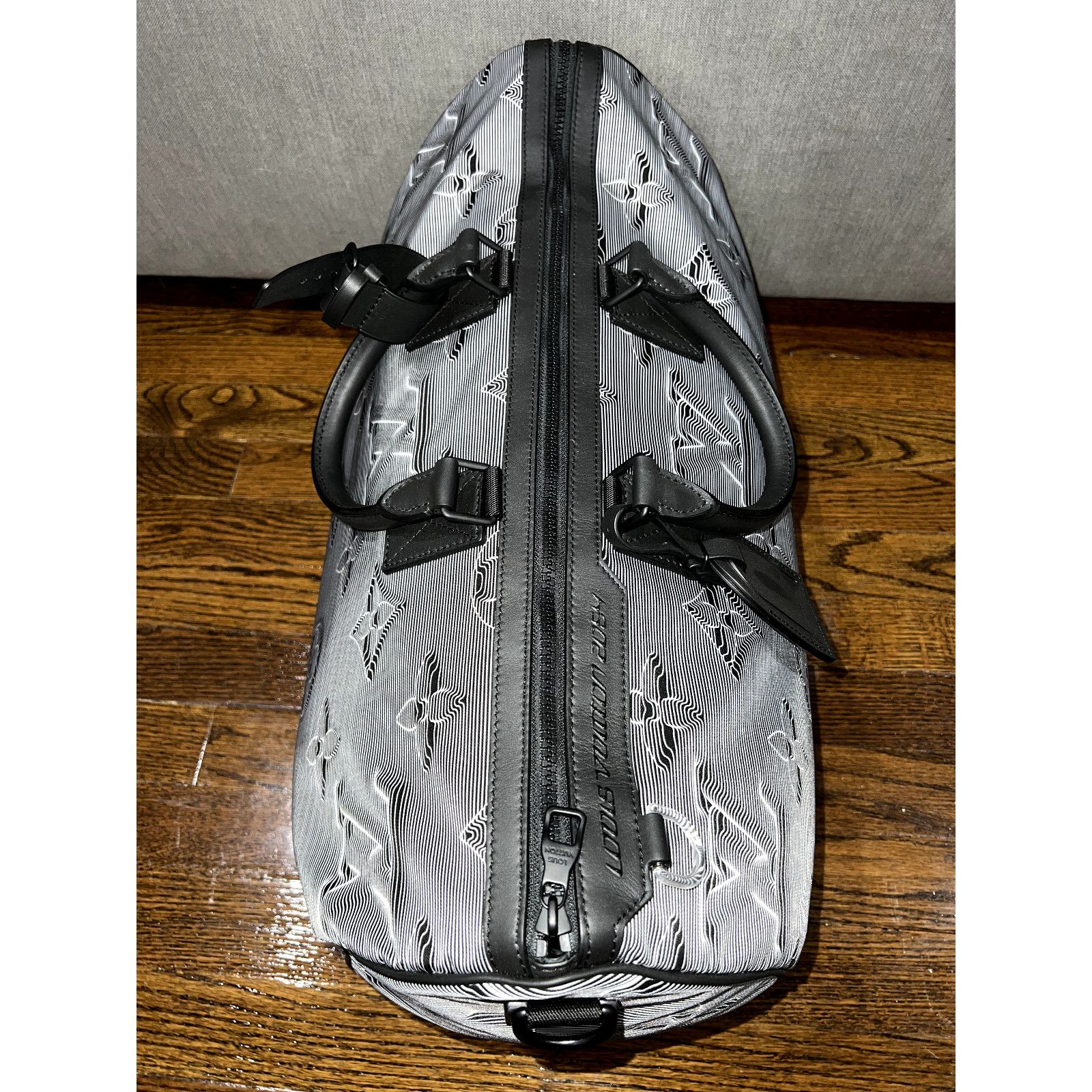 Louis Vuitton Louis Vuitton Keepall Bandouliere 3D 2054 Logo Travel Bag Size ONE SIZE - 9 Thumbnail