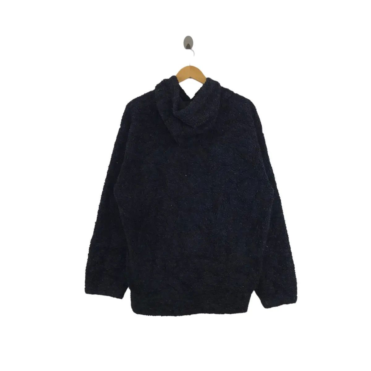 Quiksilver Vintage QUIKSILVER DEEP PILE Sherpa Fleece Hoodie Size US M / EU 48-50 / 2 - 2 Thumbnail