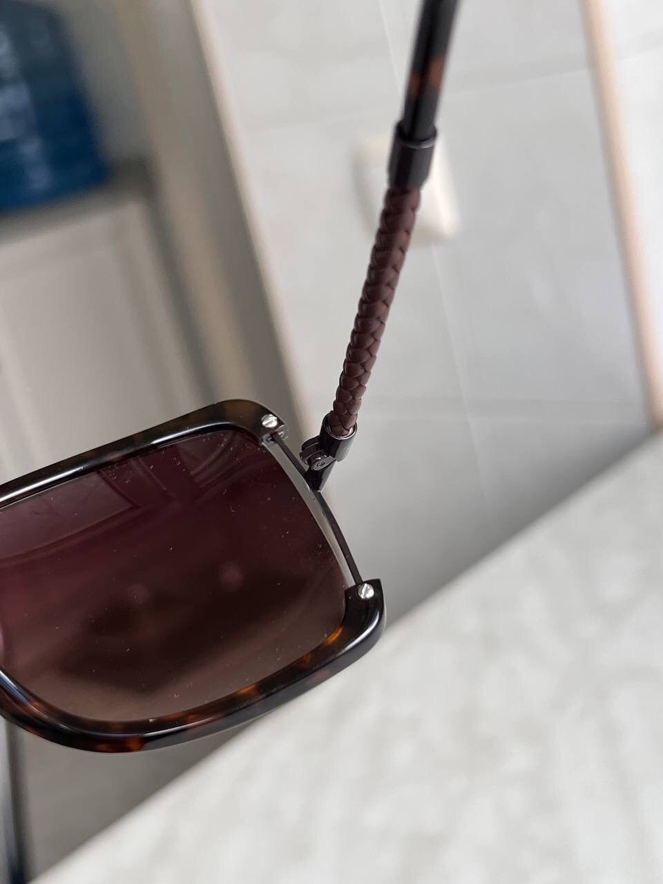 Bottega Veneta Bottega Veneta Sunglasses BV 132S Women’s Vintage Brown 00s Size ONE SIZE - 6 Thumbnail
