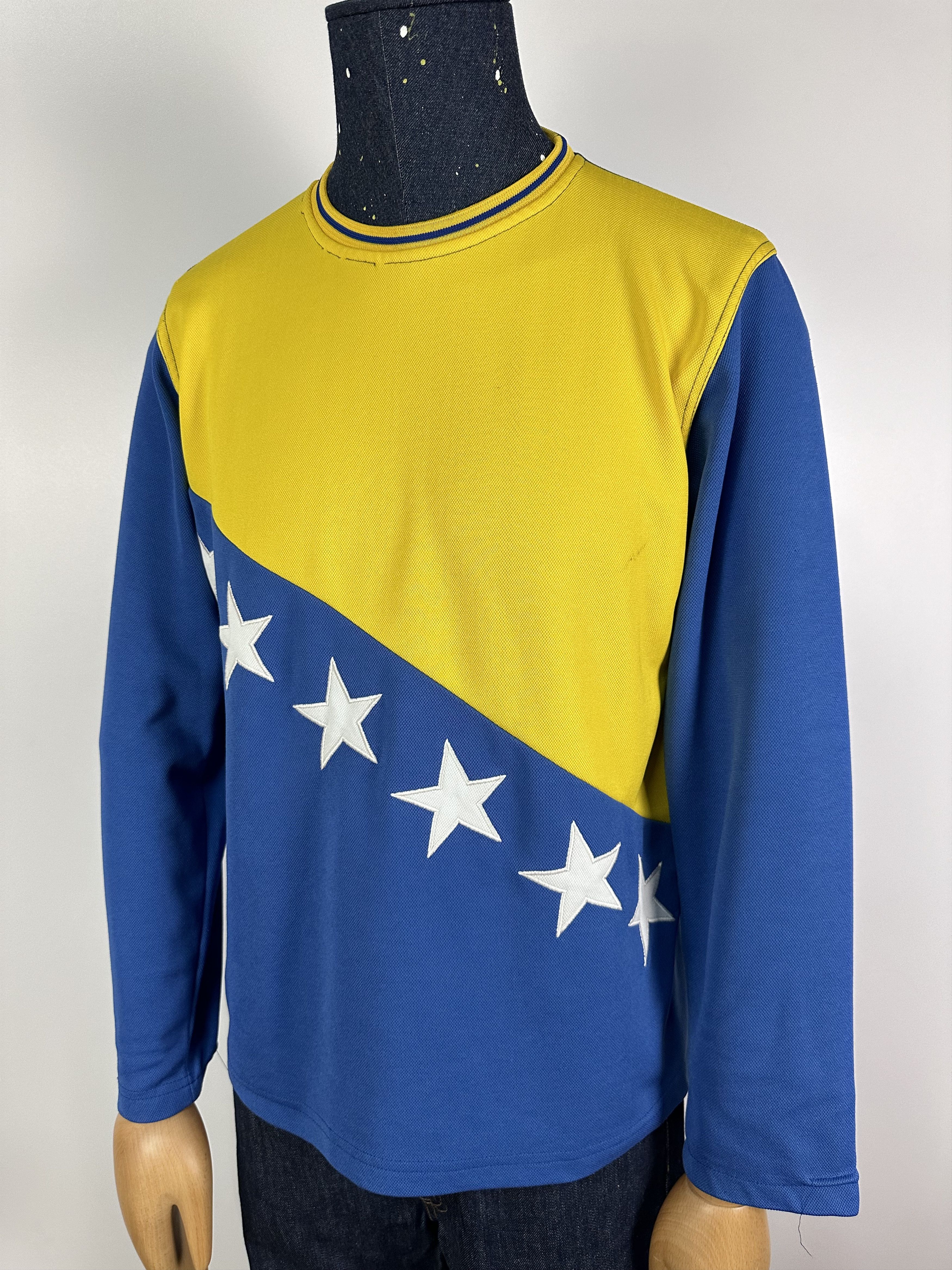 Vintage Vintage Bosna I Hercegovina Football Training Sweatshirt Size US M / EU 48-50 / 2 - 1 Thumbnail