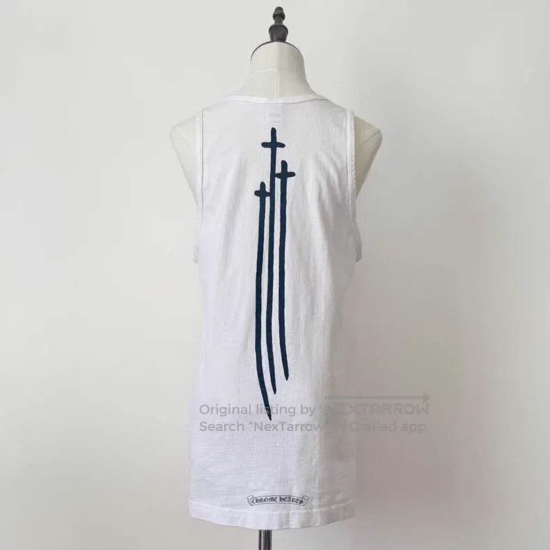Chrome Hearts CHROME HEARTS Size S White Sanskrit meteor vest Size US S / EU 44-46 / 1 - 2 Thumbnail