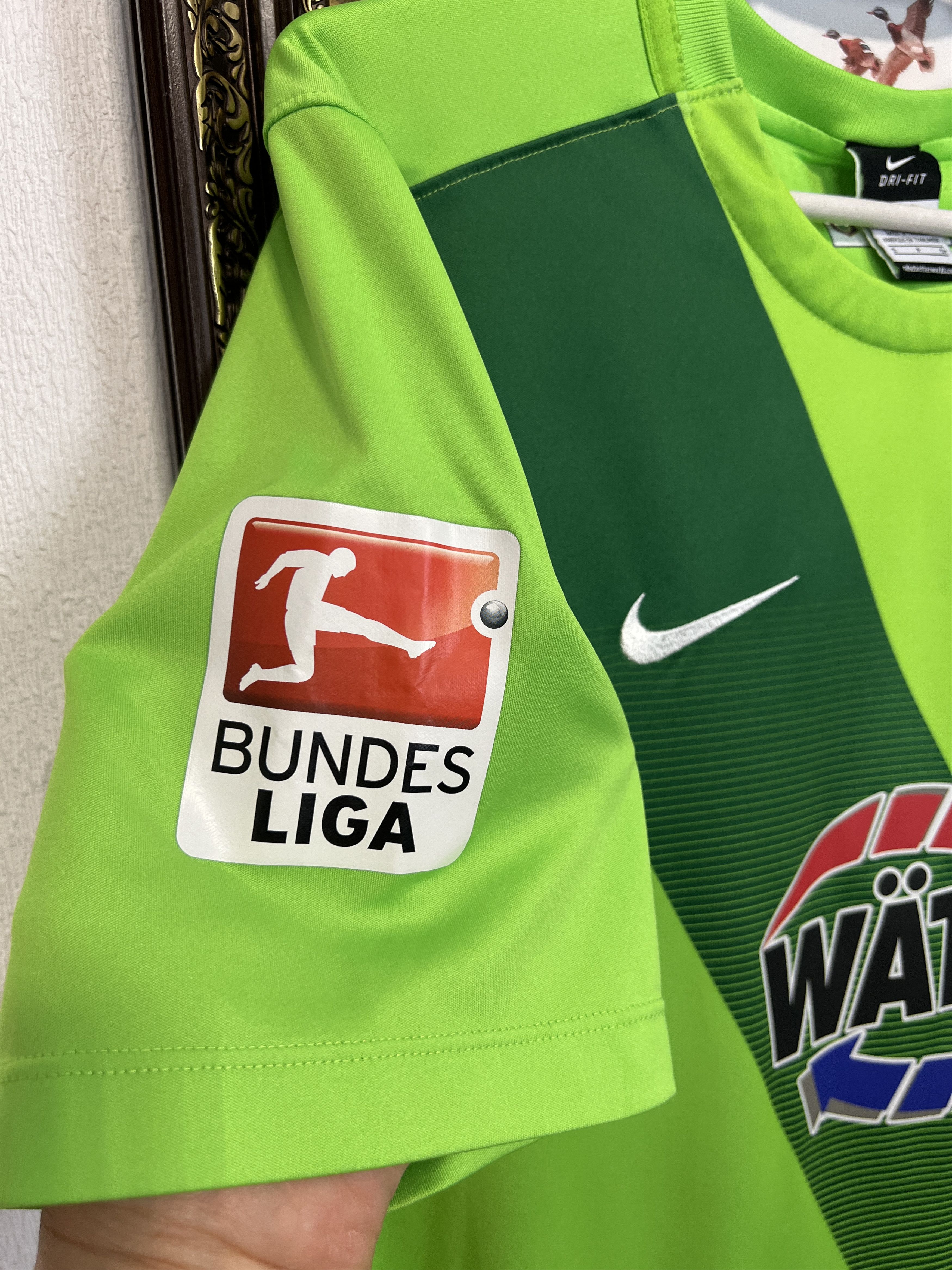 Nike Erzgebirge football shirt Soccer #17 Riese Jersey Trikot Size US S / EU 44-46 / 1 - 5 Thumbnail