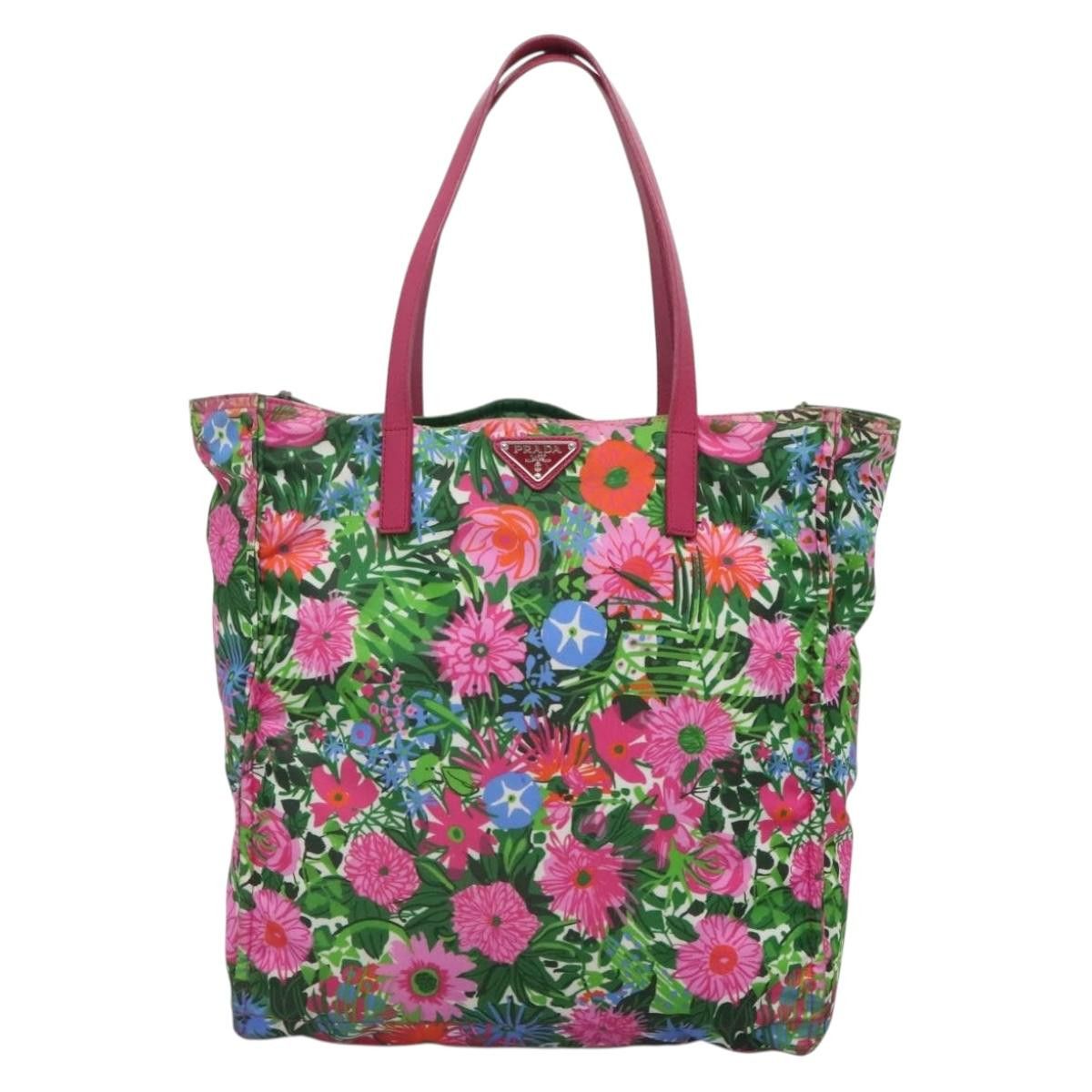 Prada PRADA Tote Bag Nylon Multicolor Silver Size ONE SIZE - 2 Thumbnail
