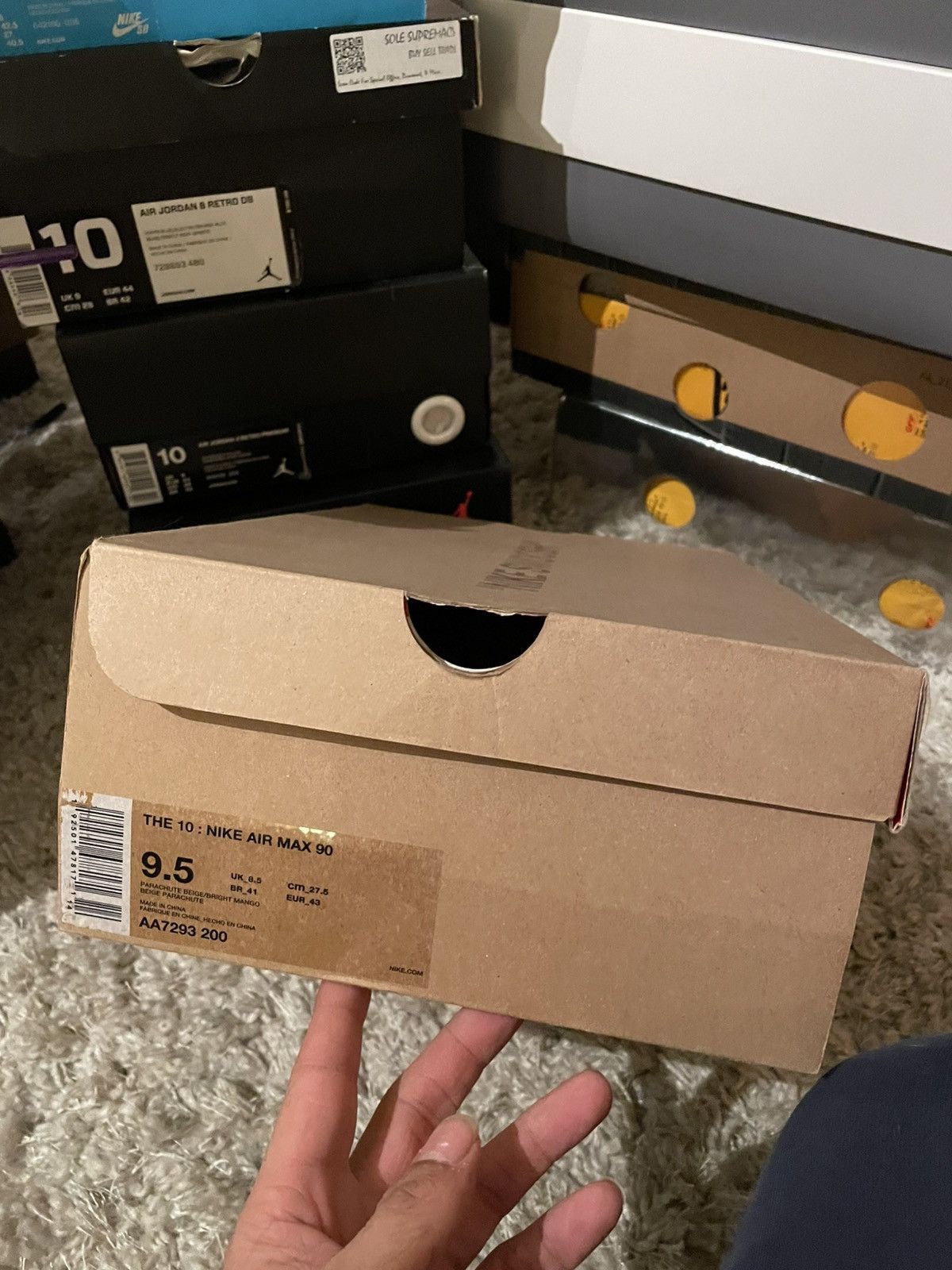 Nike × Off-White OFF WHITE x Air Max 90 The 10 Size US 9.5 / EU 42-43 - 8 Thumbnail