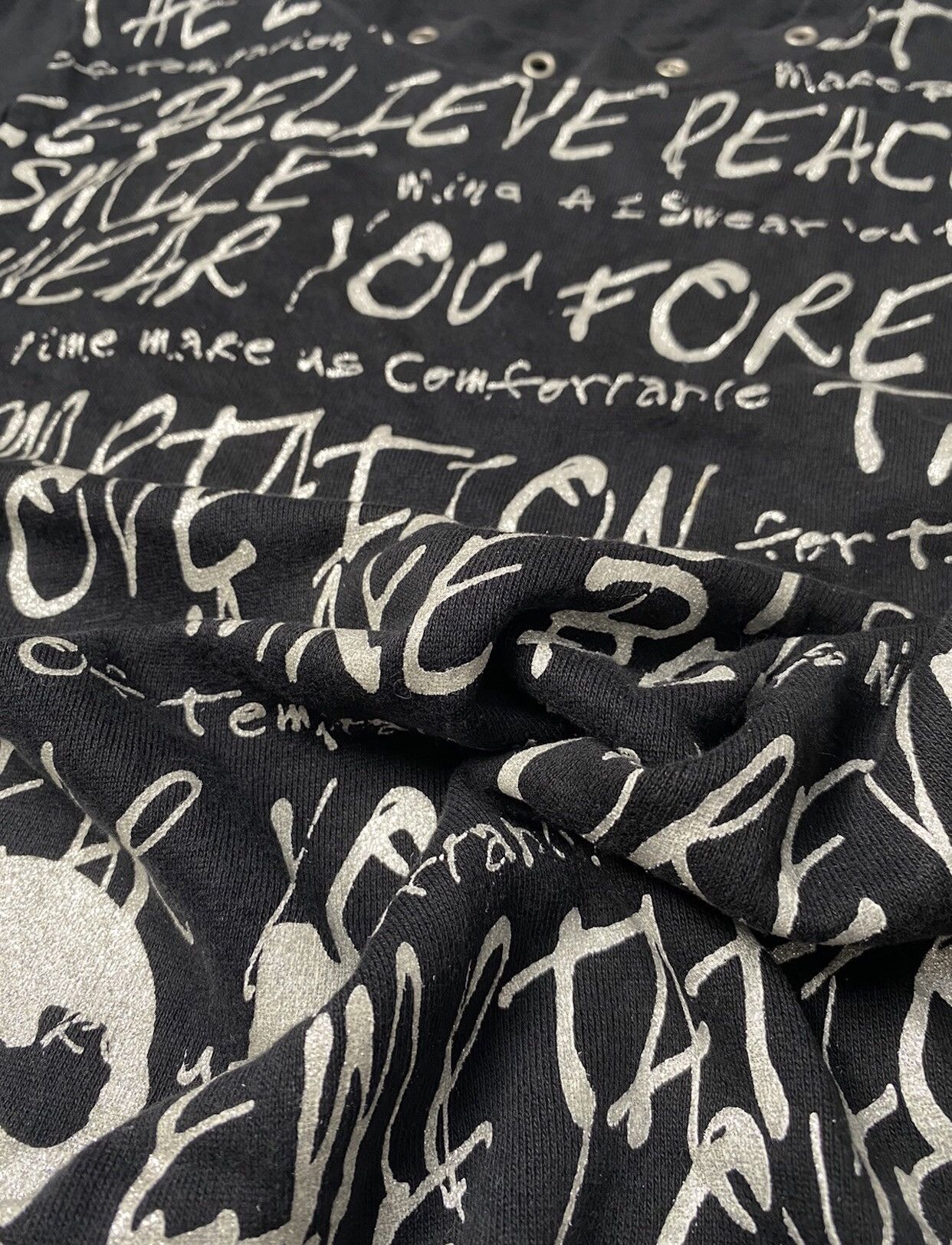 Beauty Beast × Hysteric Glamour × Japanese Brand Japanese brand neo stance poem skull longsleeve shirt Size M / US 6-8 / IT 42-44 - 4 Thumbnail