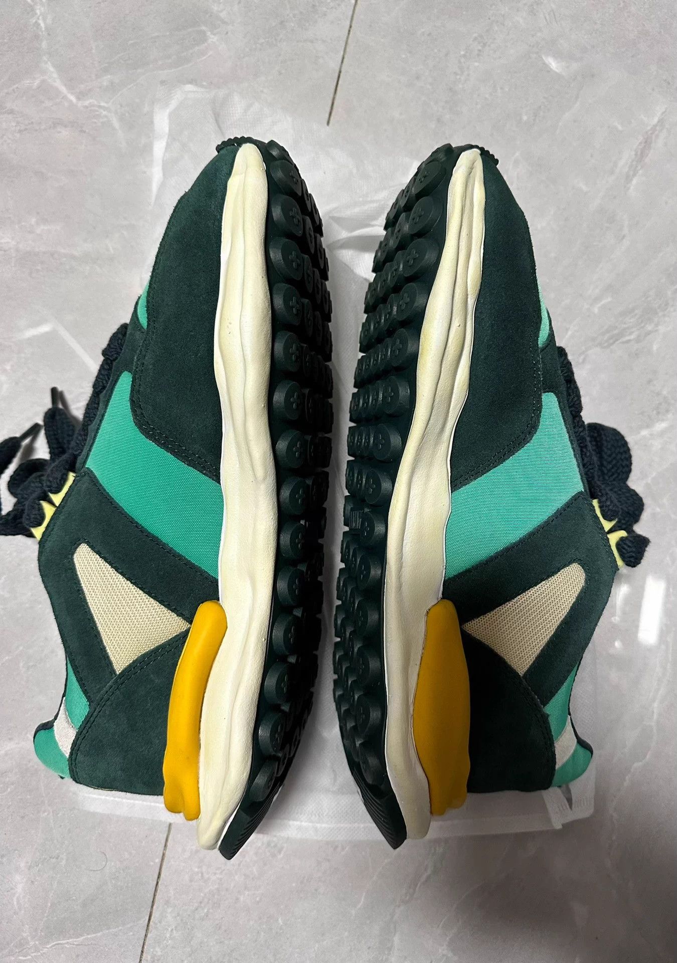 Nigel Cabourn Nigel Cabourn x Mihara Yasuhiro Melting Sneaker Green 43 Size US 10 / EU 43 - 4 Thumbnail
