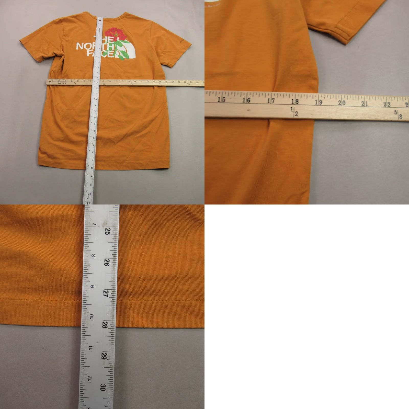 The North Face The North Face Shirt Mens Medium Orange Short Sleeve Crew Neck Lightweight Casual Size US M / EU 48-50 / 2 - 8 Thumbnail