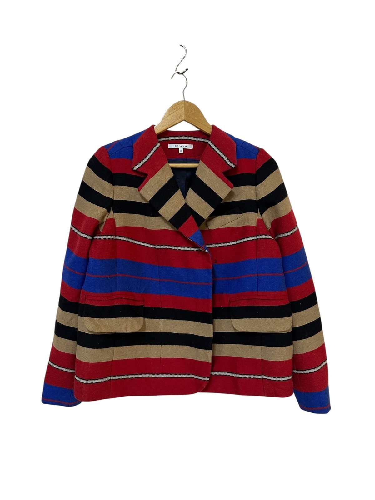 Carven Carven Stripes Jacket Size XS / US 0-2 / IT 36-38 - 4 Thumbnail