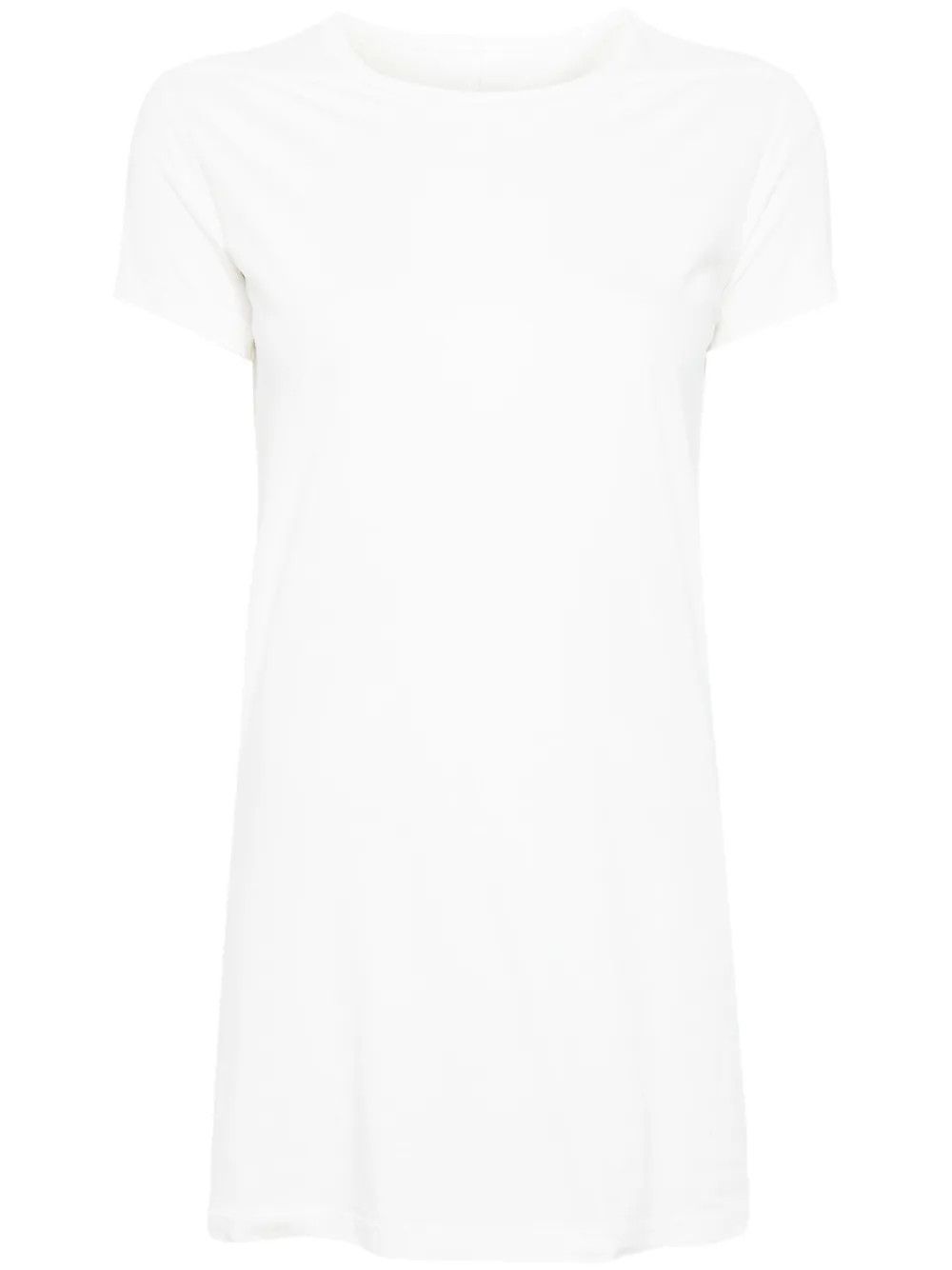 Rick Owens o1y0126 Crewneck T-Shirt in White Size S / US 4 / IT 40 - 1 Thumbnail