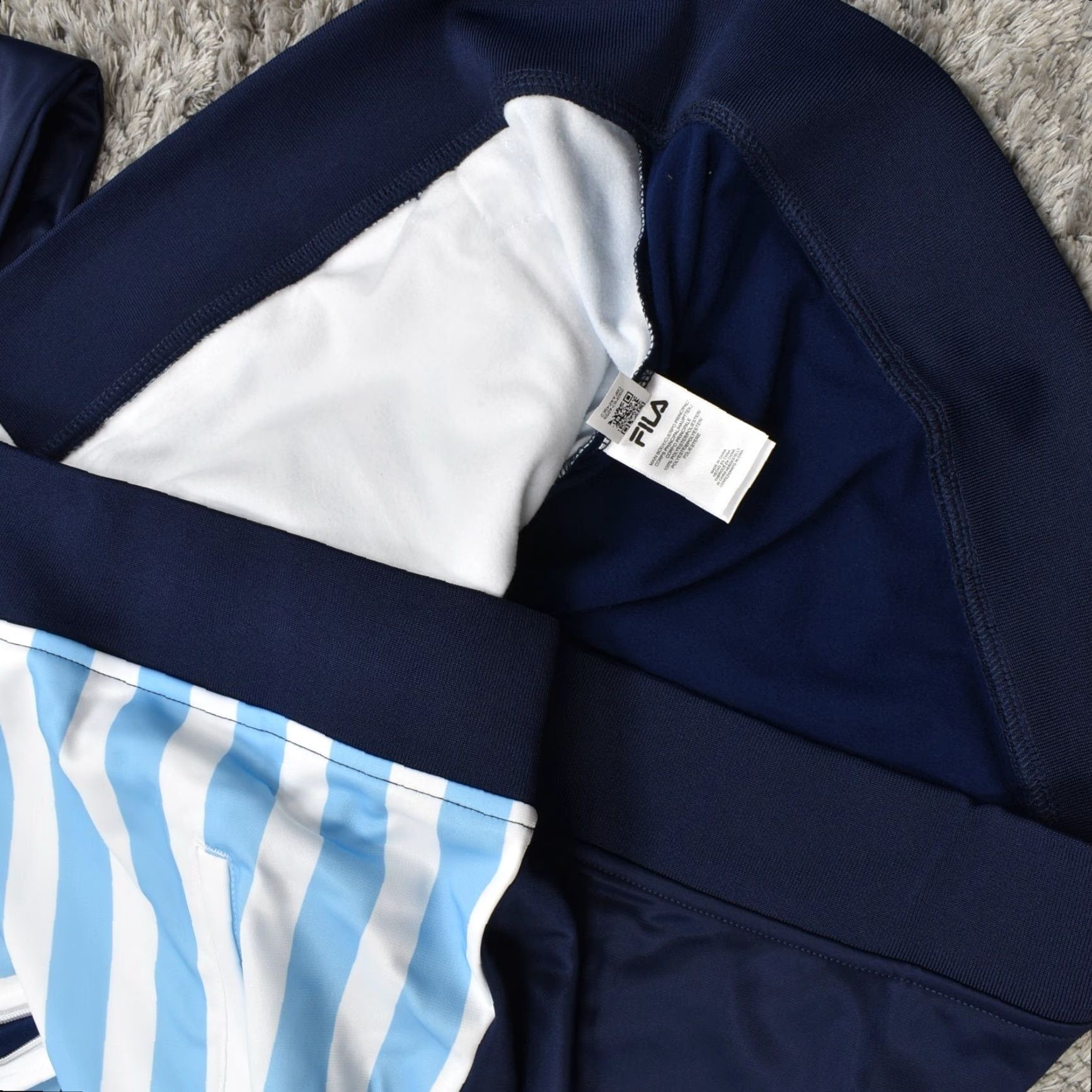 Fila FILA Argentina Track Jacket Men 3XL White Blue Soccer Big and Tall Mens Size US XXL / EU 58 / 5 - 7 Thumbnail
