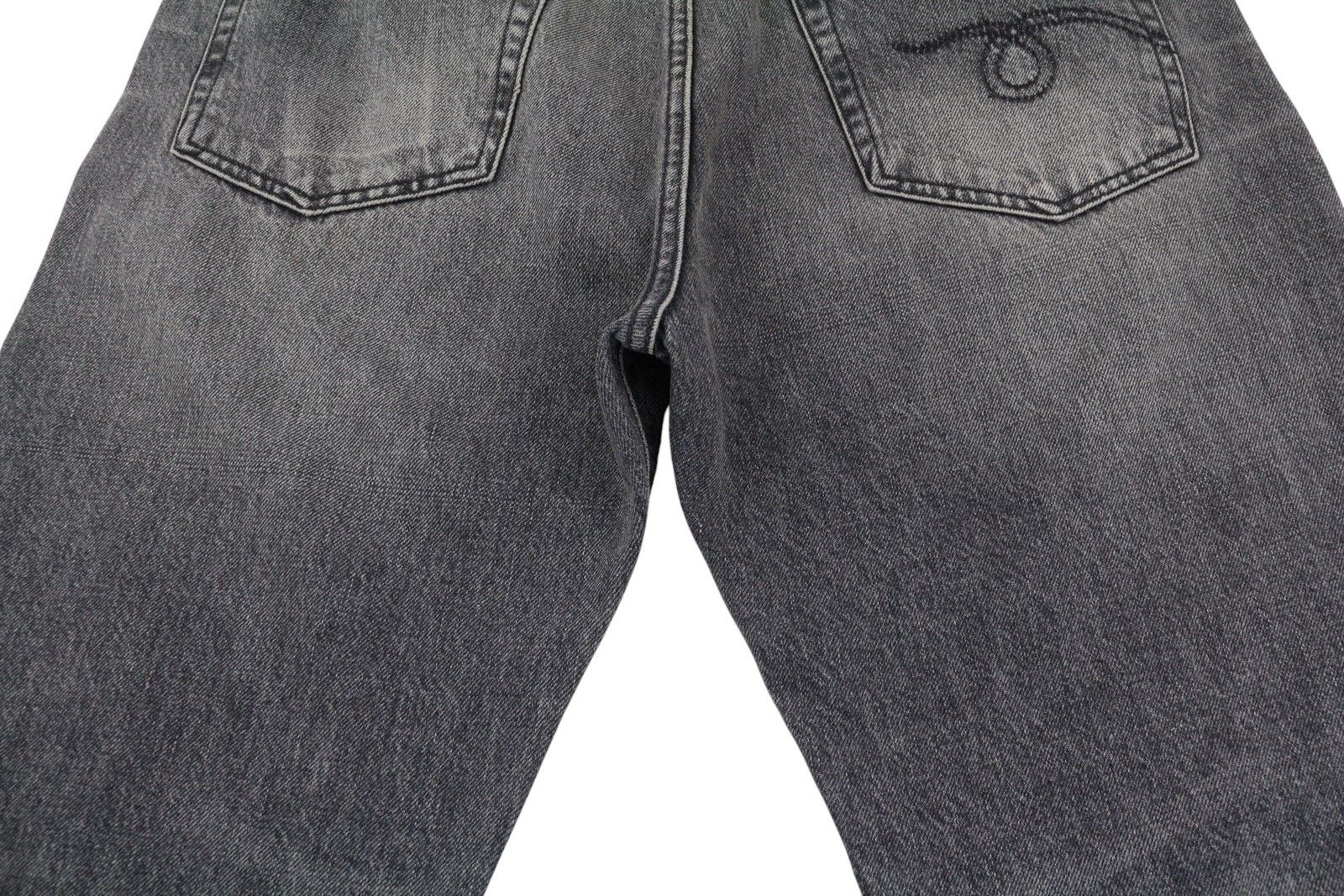 R13 BOYFRIEND 29 Leyton Black Faded Zip FW25 86683 Size 29" - 13 Thumbnail