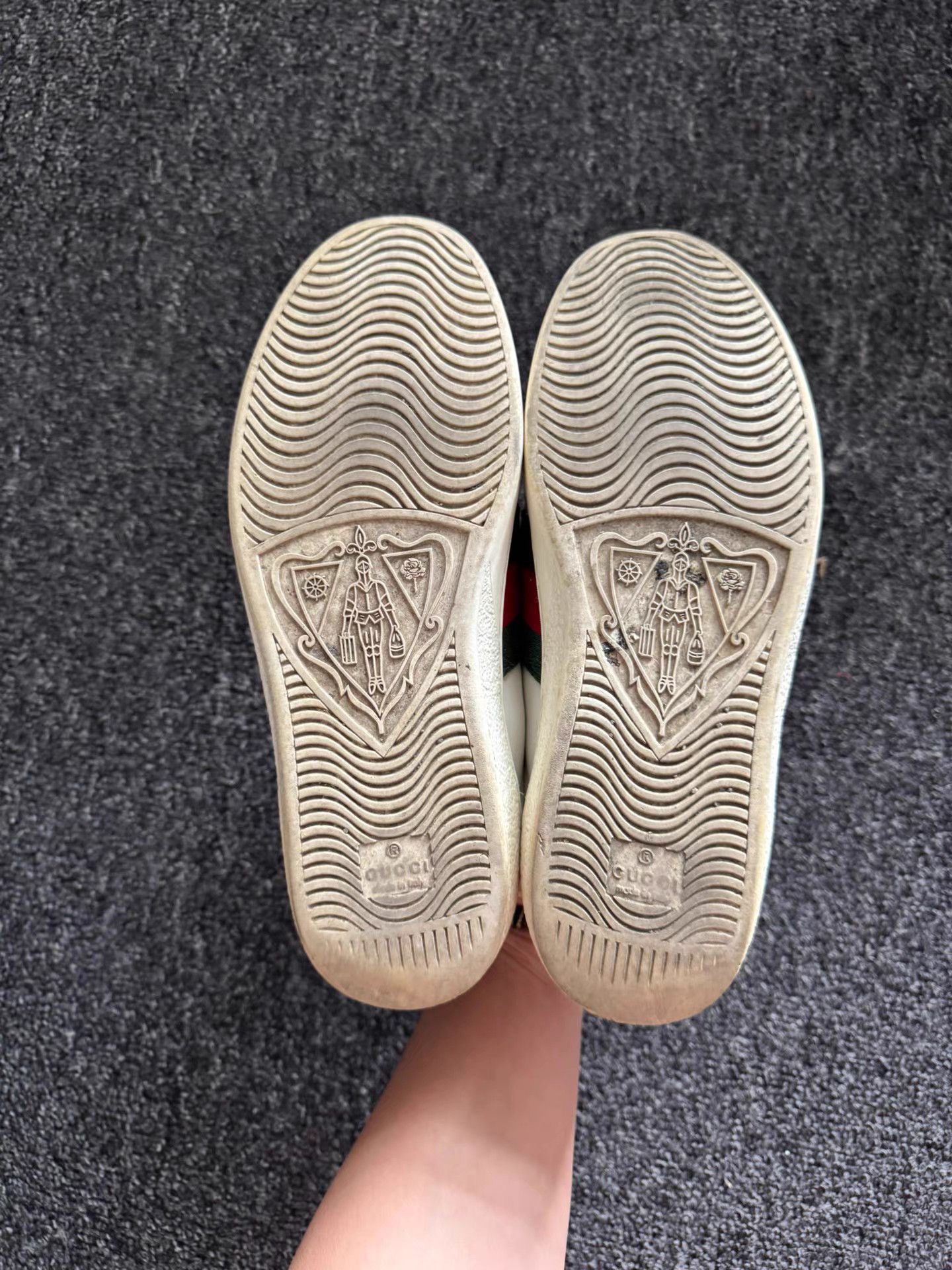 Gucci GUCCI ACE Leather Platform Low-Top Sneakers K13 Size US 7 / EU 40 - 3 Thumbnail