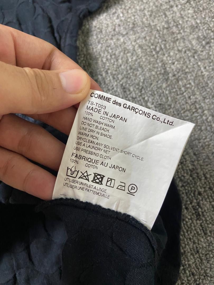 Comme des Garcons Comme des Garcons Tricot Textured Tshirt (200) Size M / US 6-8 / IT 42-44 - 6 Thumbnail