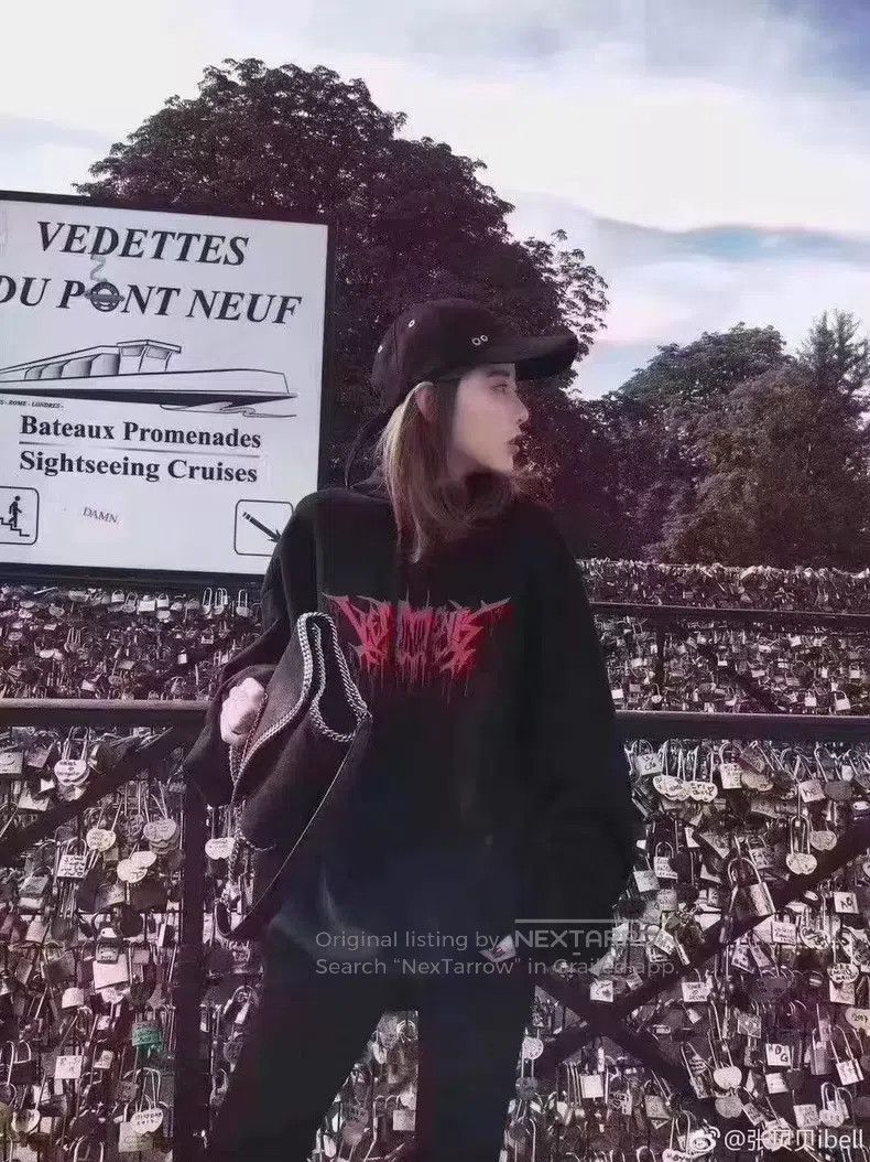 Vetements VETEMENTS Thick Blood Droplet Hoodie Size US XS / EU 42 / 0 - 5 Thumbnail