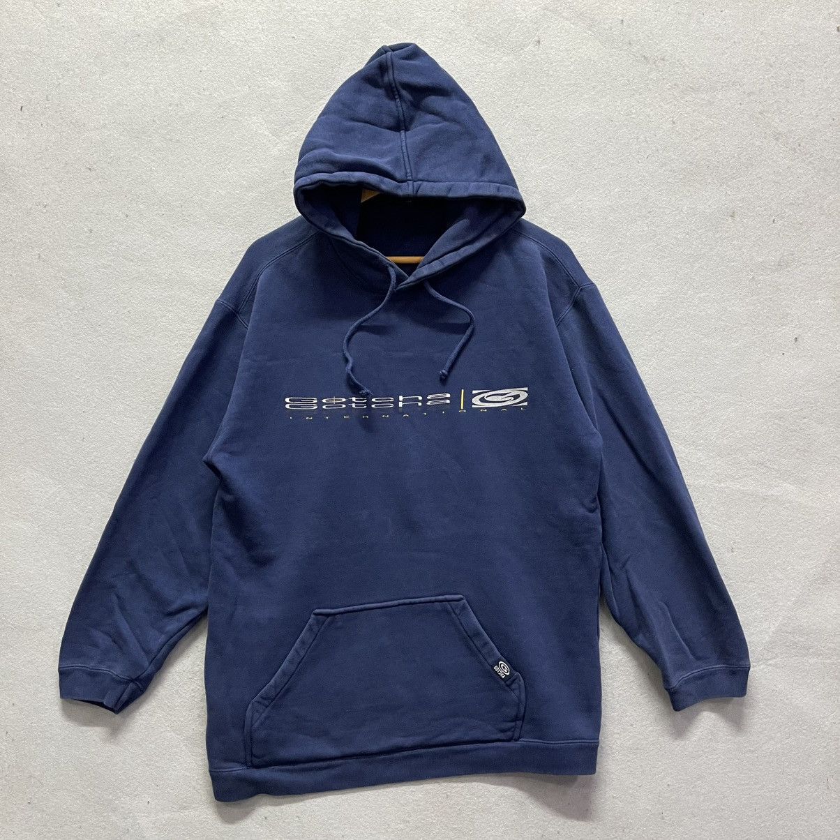 Gotcha Gotcha Logo Pullover Hoodie Navy Blue Japanese Streetwear Size US L / EU 52-54 / 3 - 1 Thumbnail