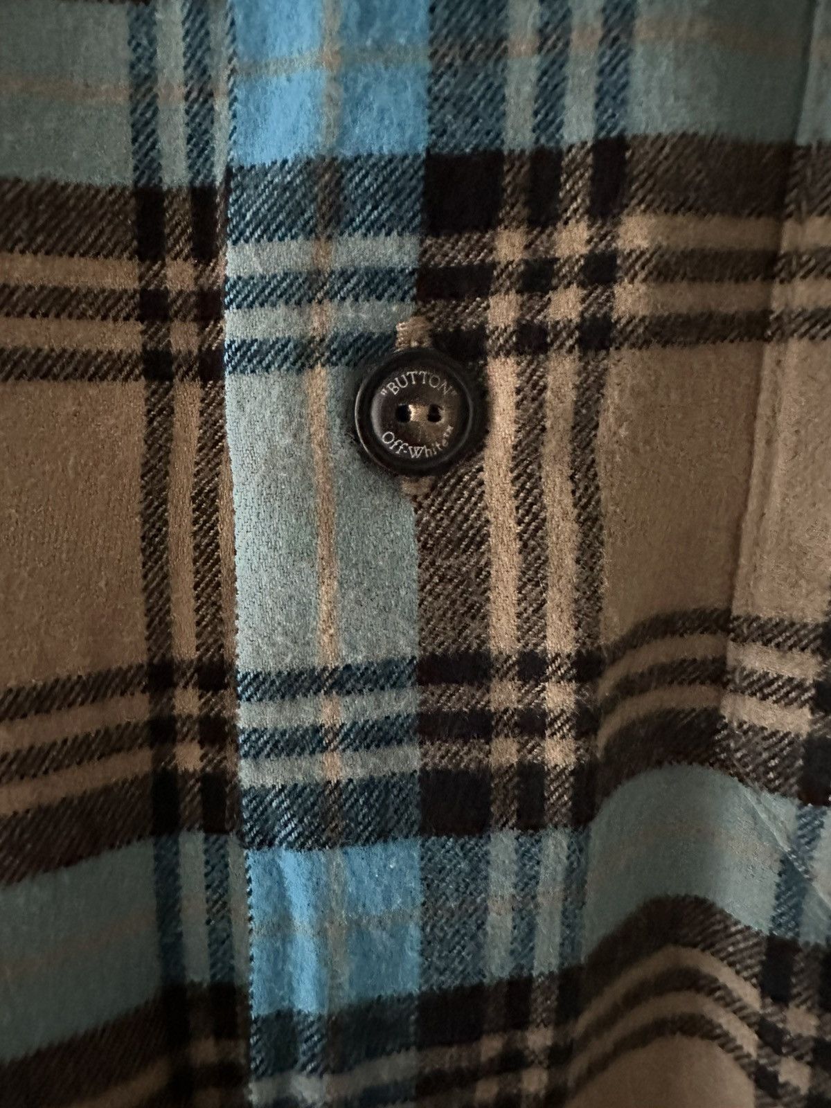 Off-White Off-White™ “FLANNEL” Checked Shirt - Size S Size US S / EU 44-46 / 1 - 6 Thumbnail