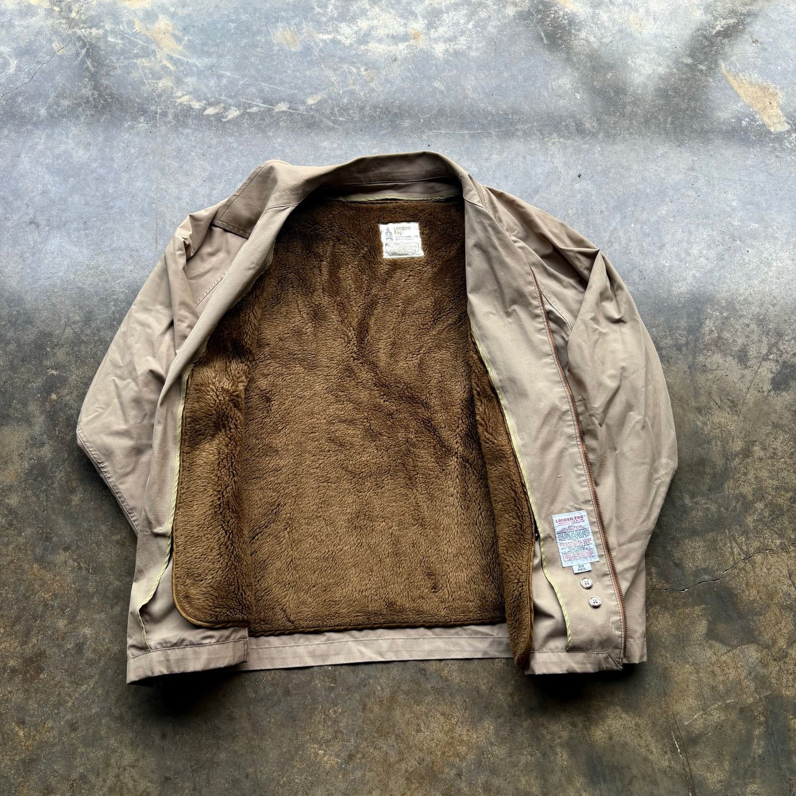 London Fog Vintage London Fog Fur Lined Jacket Size US XL / EU 56 / 4 - 3 Thumbnail