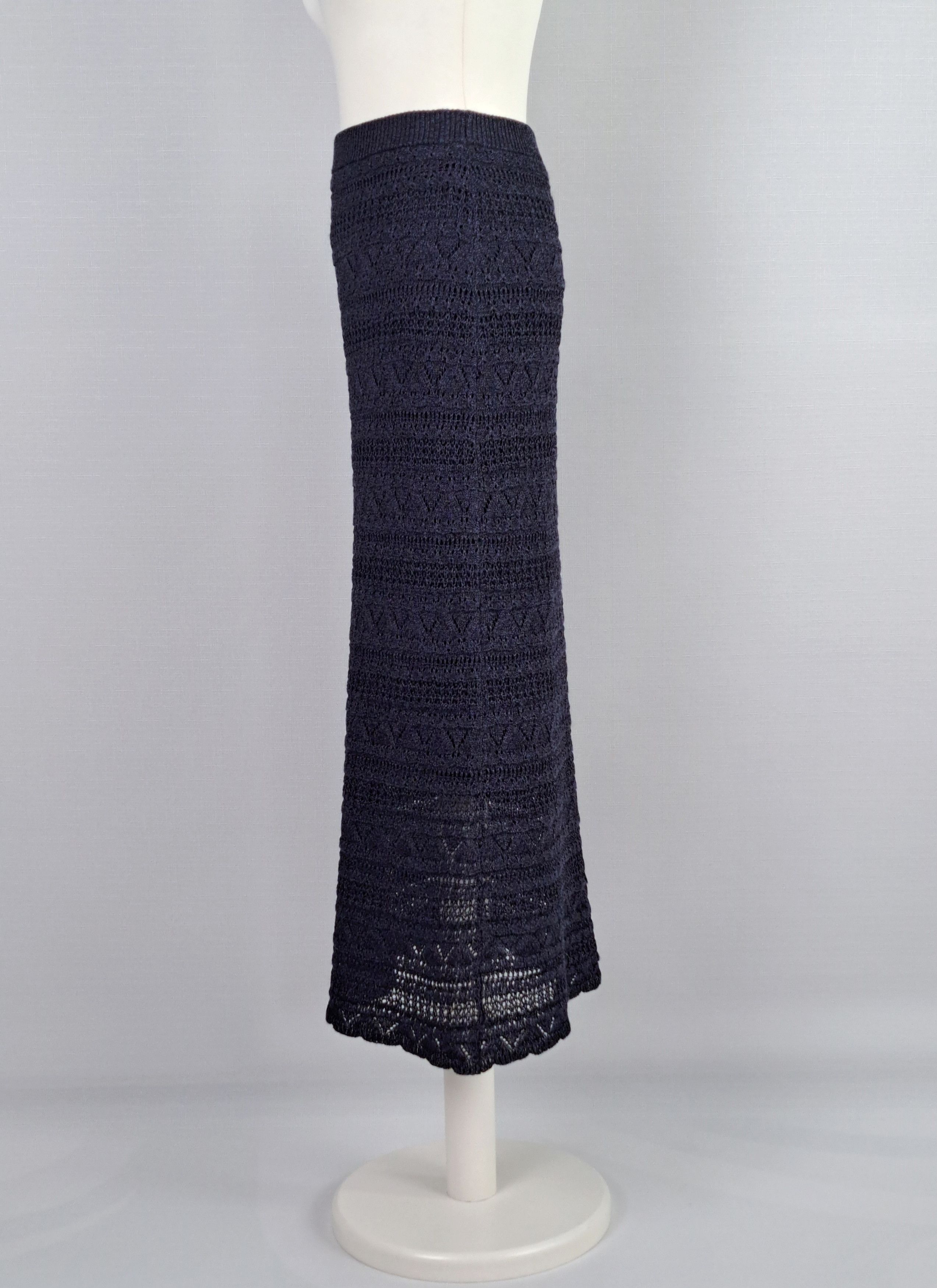 Issey Miyake × Japanese Brand PLST by Issey Miyake lace paper skirt. Size S Size 28" / US 6 / IT 42 - 4 Thumbnail