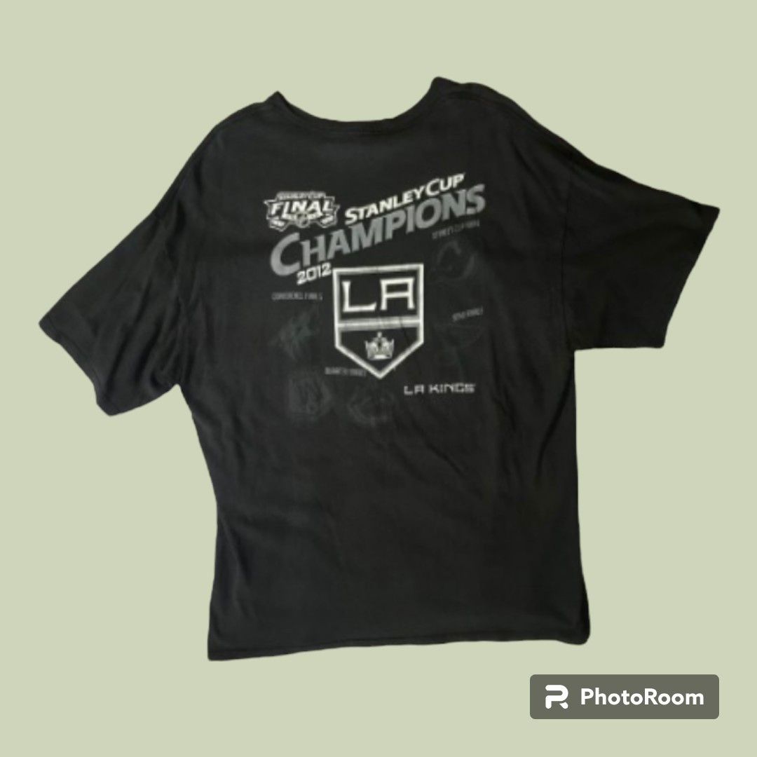 NHL 2012 Stanley Cup Los Angeles Kings Championship Shirt Size US XL / EU 56 / 4 - 2 Thumbnail