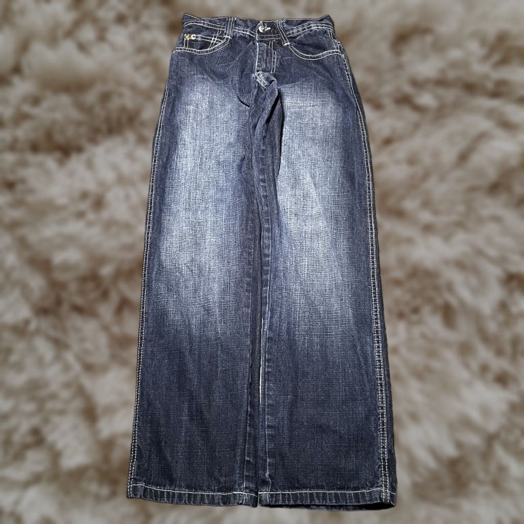 VINTAGE Southpole Jeans Mens 29x32 Blue Denim Relaxed Fit Hip Hop